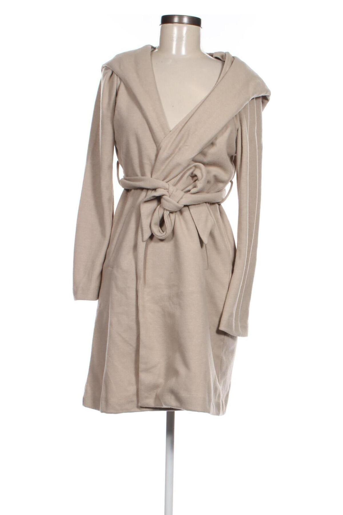 Дамско палто Fresh Made, Размер S, Цвят Бежов, Цена 28,35 лв.