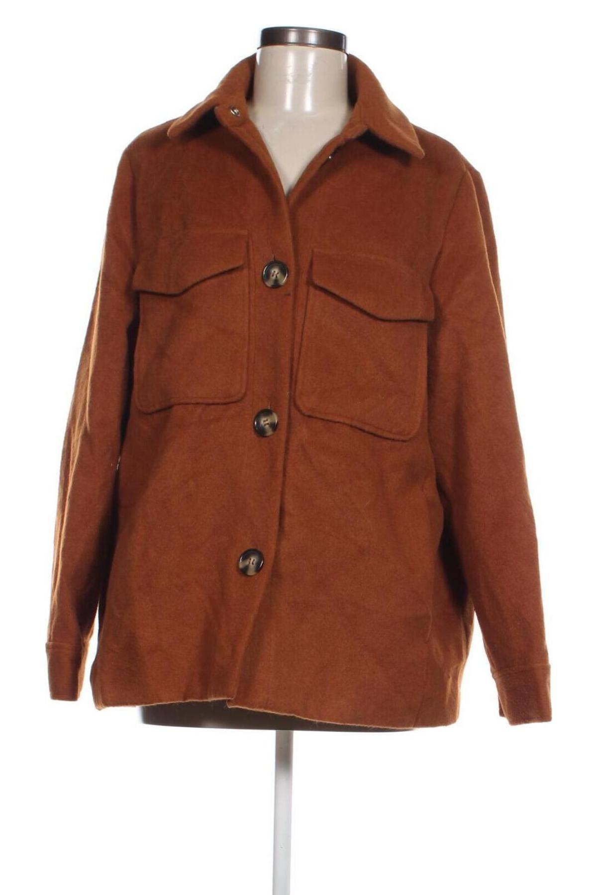 Dámský kabát  H&M, Velikost M, Barva Hnědá, Cena  597,00 Kč