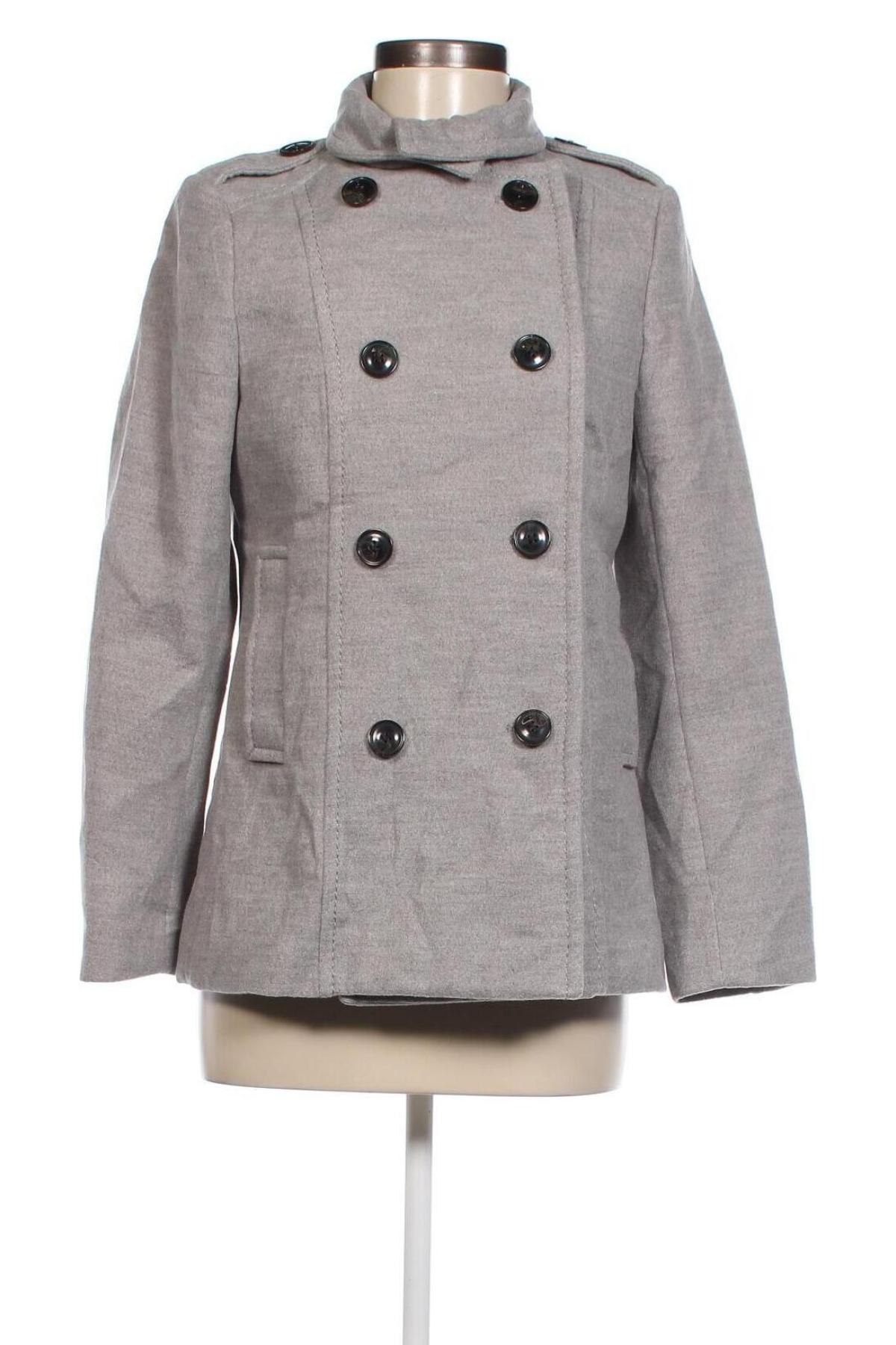 Palton de femei H&M, Mărime M, Culoare Gri, Preț 105,59 Lei