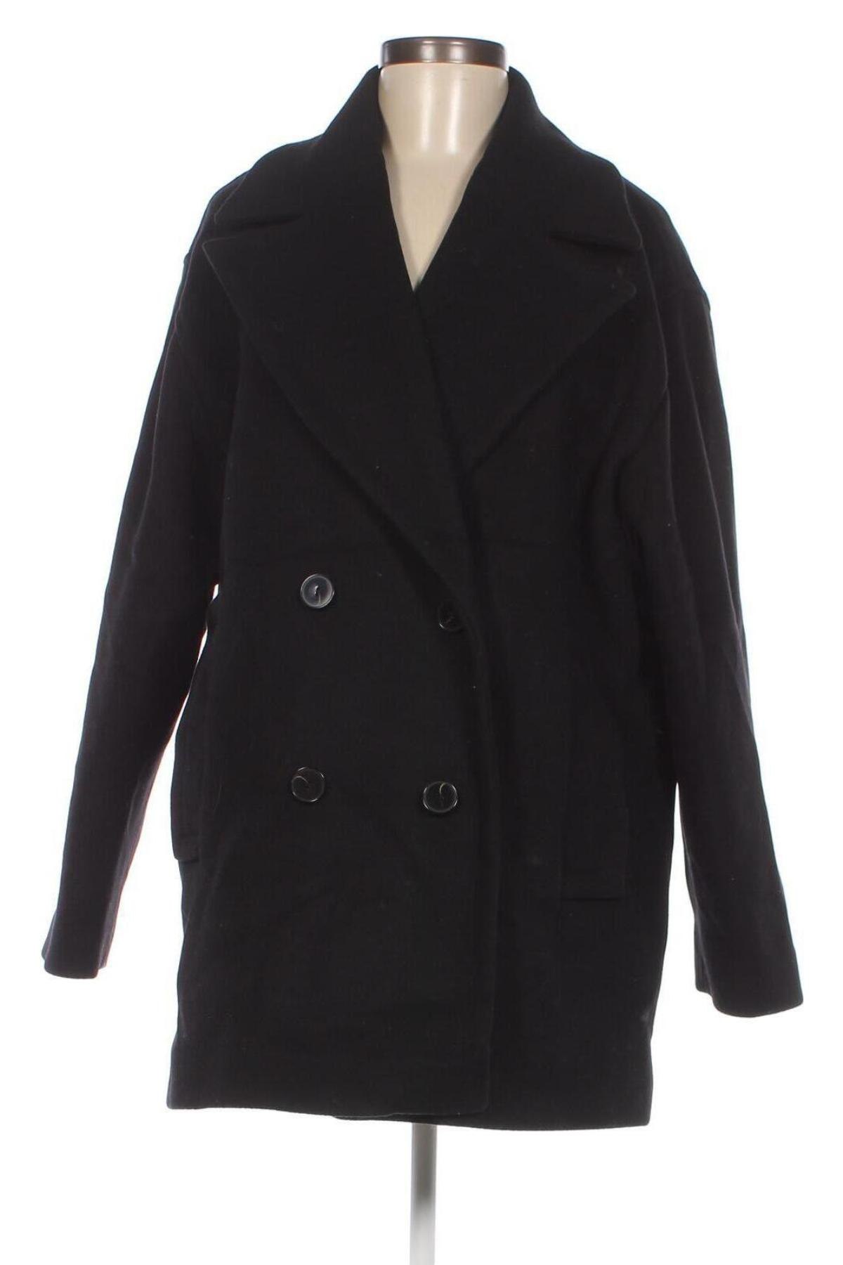 Дамско палто Hallhuber, Размер M, Цвят Черен, Цена 43,20 лв.