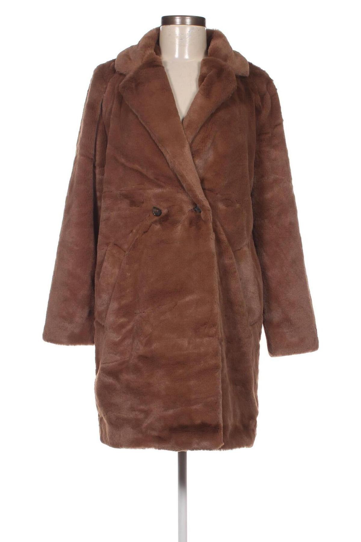 Γυναικείο παλτό Hollister, Μέγεθος S, Χρώμα Καφέ, Τιμή 46,73 €