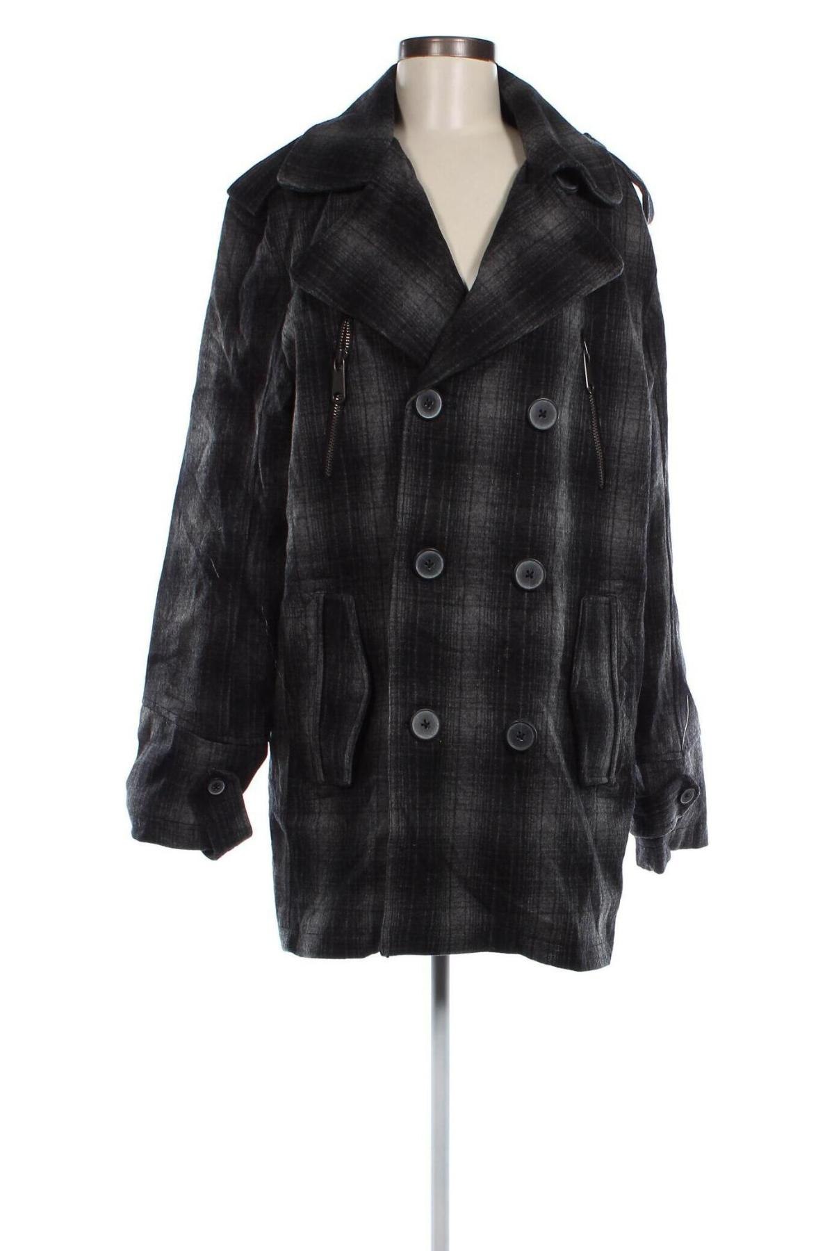 Γυναικείο παλτό INC International Concepts, Μέγεθος L, Χρώμα Γκρί, Τιμή 27,71 €