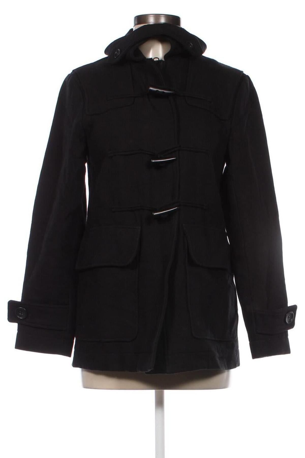 Дамско палто Joe Fresh, Размер XS, Цвят Черен, Цена 18,19 лв.