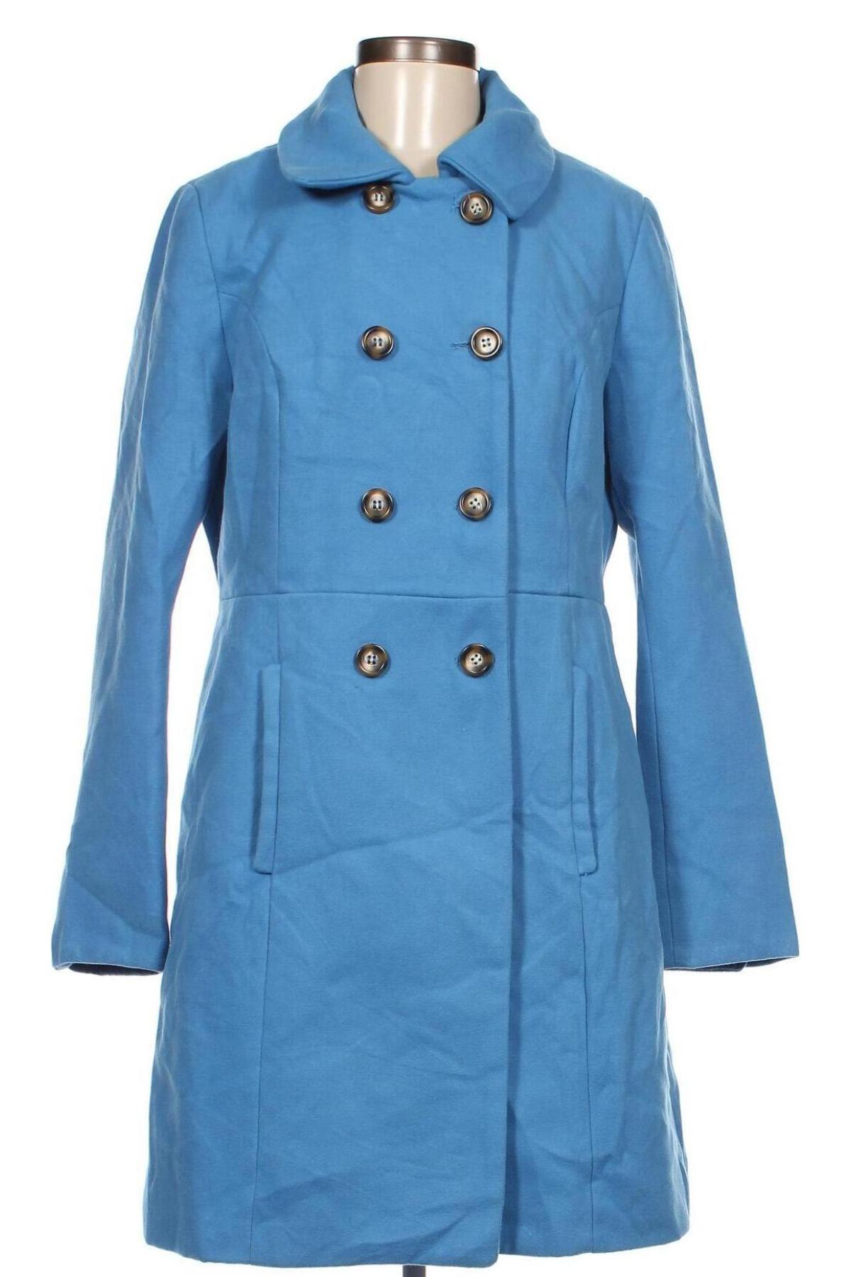 Γυναικείο παλτό Orsay, Μέγεθος M, Χρώμα Μπλέ, Τιμή 66,19 €