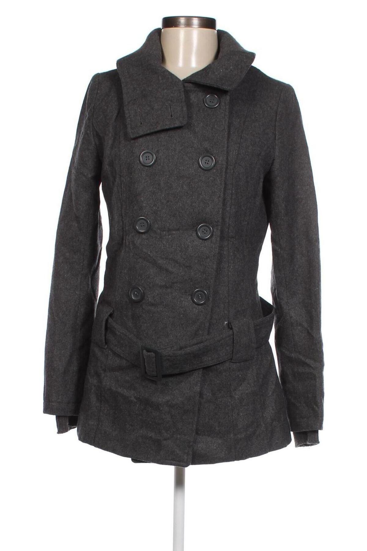 Γυναικείο παλτό Pimkie, Μέγεθος S, Χρώμα Γκρί, Τιμή 19,86 €