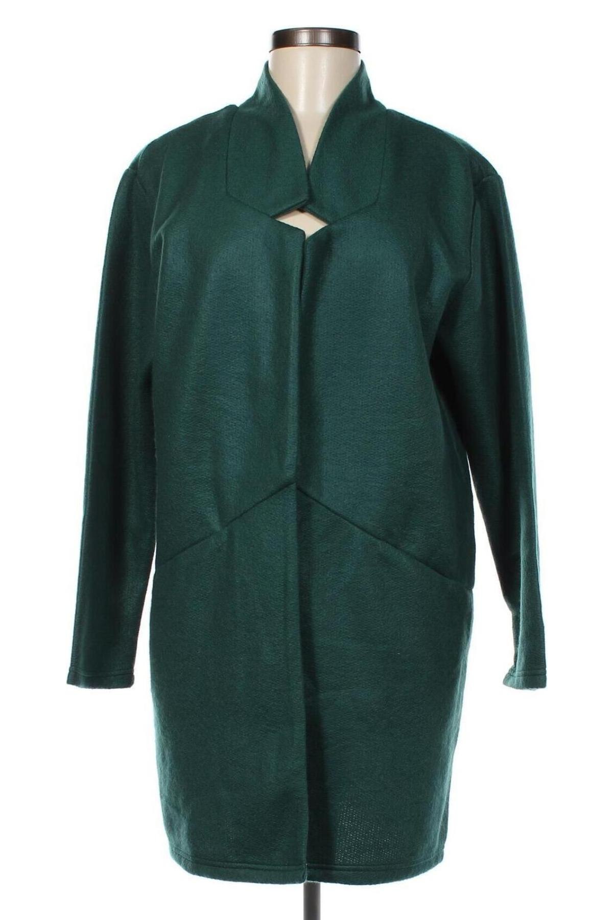 Γυναικείο παλτό Sublevel, Μέγεθος XL, Χρώμα Πράσινο, Τιμή 15,40 €