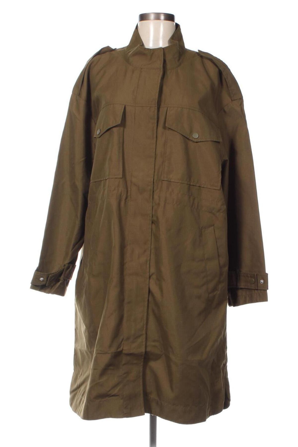 Γυναικείο παλτό Vero Moda, Μέγεθος XXL, Χρώμα Πράσινο, Τιμή 12,73 €