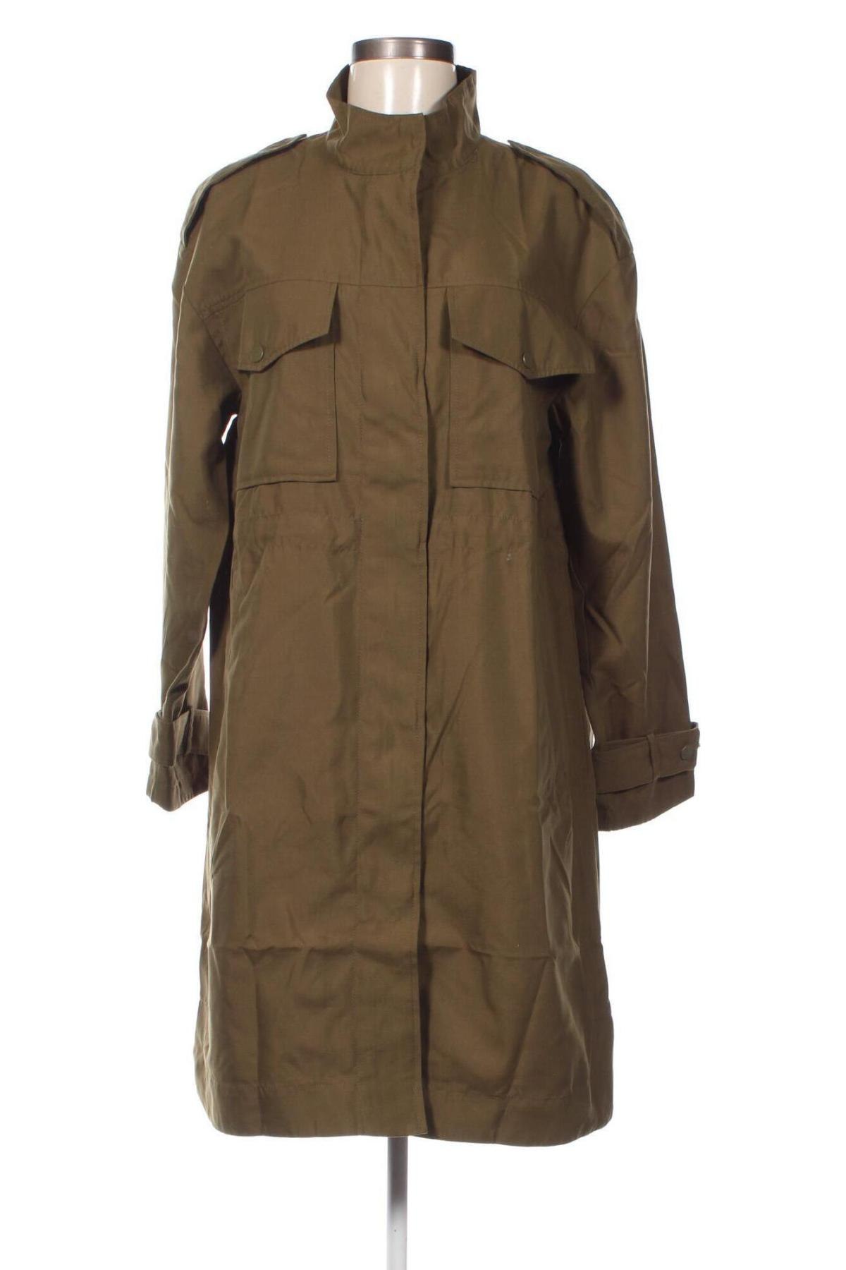 Дамско палто Vero Moda, Размер M, Цвят Зелен, Цена 23,75 лв.