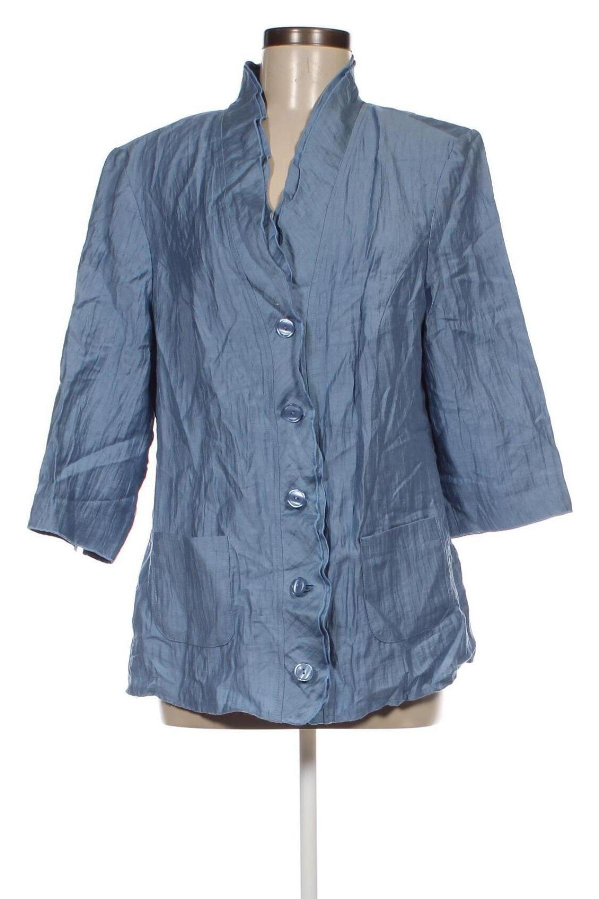 Γυναικείο σακάκι Atelier GS, Μέγεθος M, Χρώμα Μπλέ, Τιμή 27,22 €