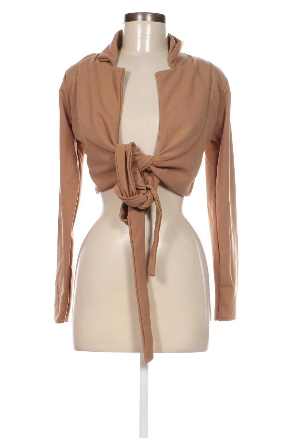 Дамско сако Femme Luxe, Размер M, Цвят Кафяв, Цена 70,00 лв.