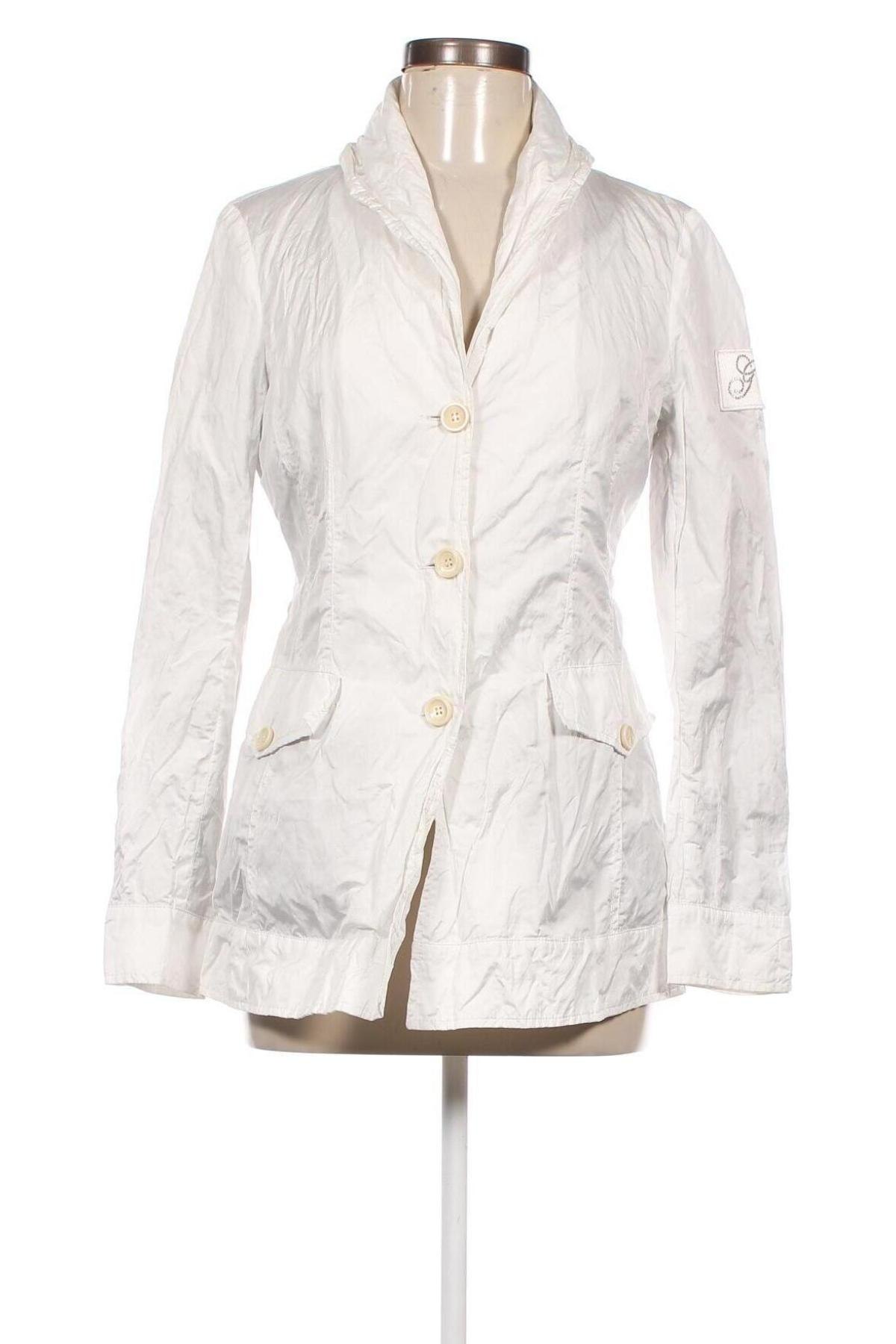 Γυναικείο μπουφάν Geospirit, Μέγεθος L, Χρώμα Λευκό, Τιμή 7,52 €