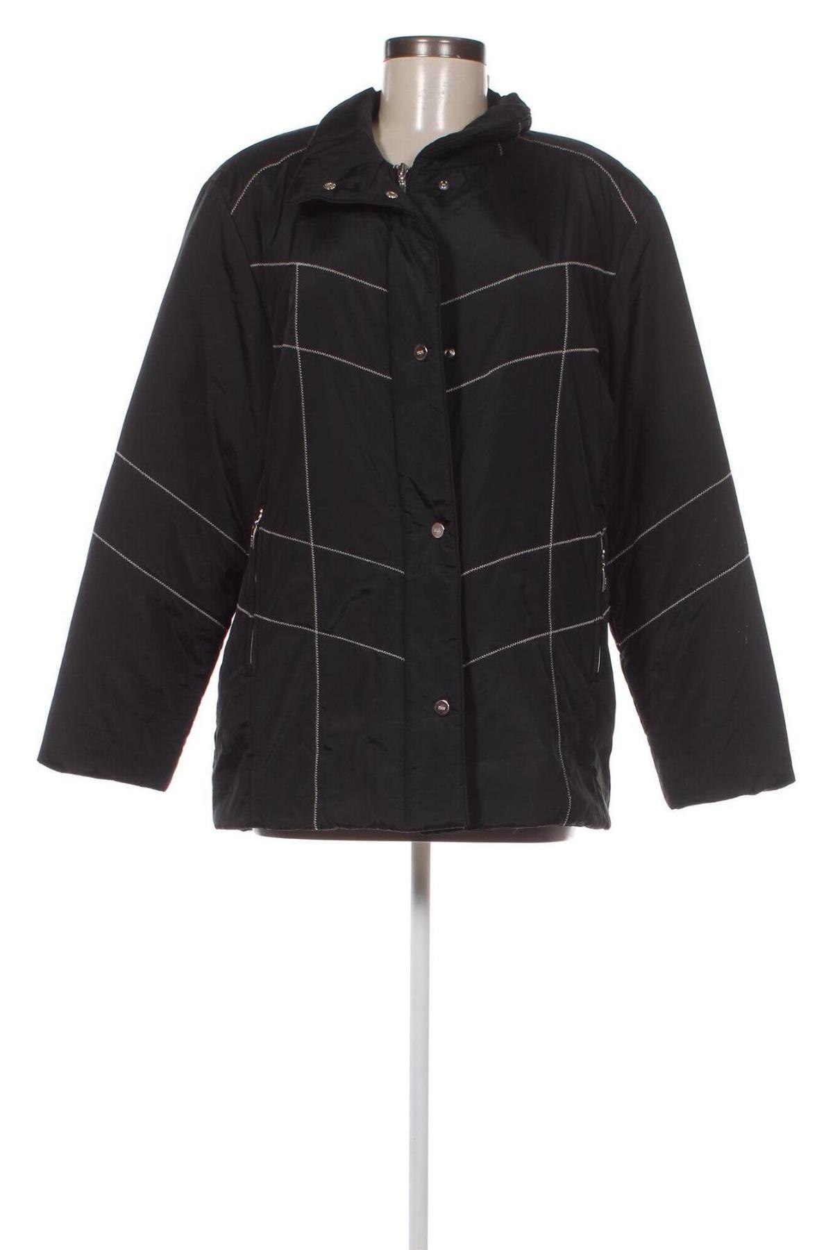 Γυναικείο μπουφάν Hucke, Μέγεθος M, Χρώμα Μαύρο, Τιμή 6,37 €