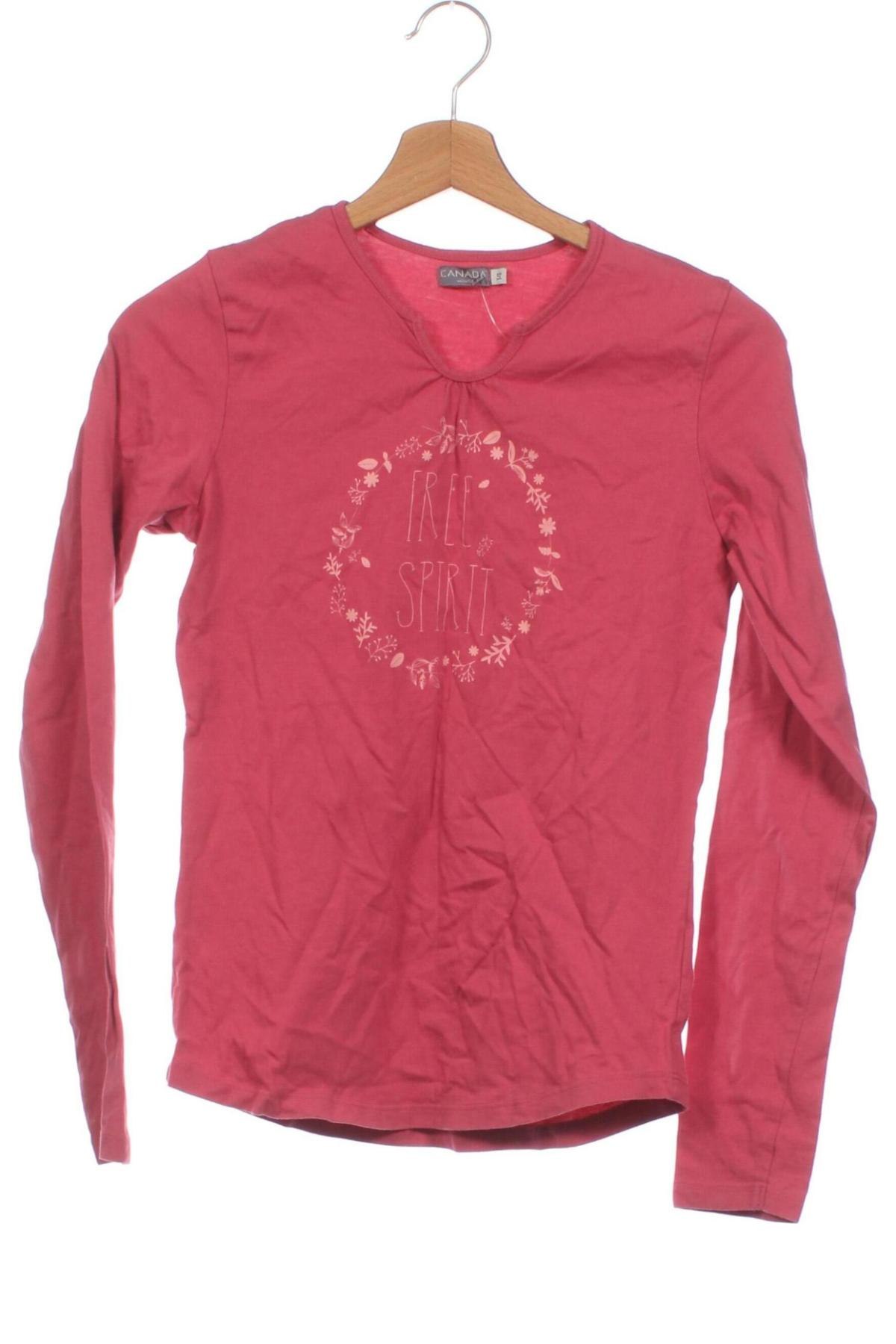 Παιδική μπλούζα Canada House, Μέγεθος 13-14y/ 164-168 εκ., Χρώμα Ρόζ , Τιμή 12,83 €