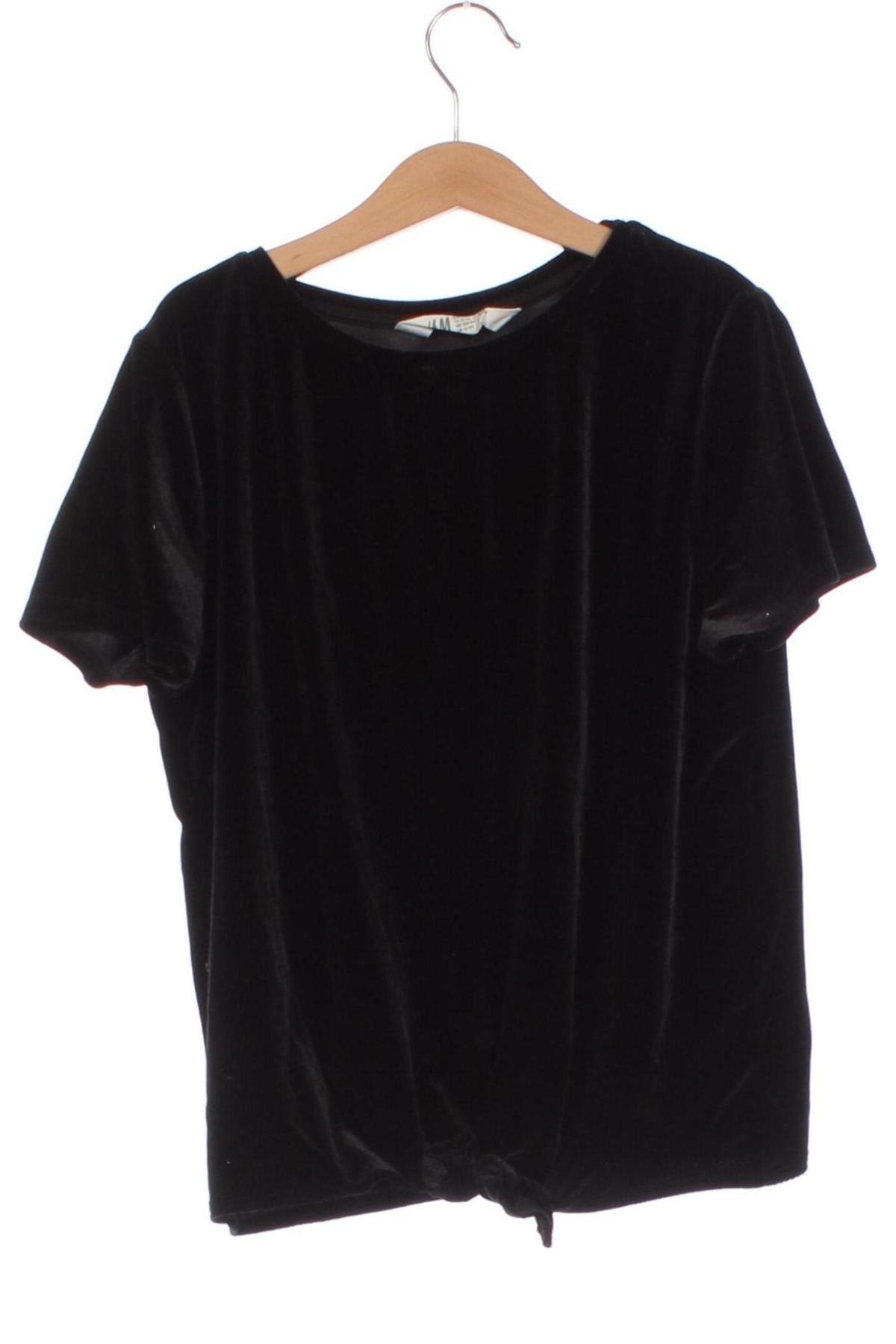 Bluză pentru copii H&M, Mărime 12-13y/ 158-164 cm, Culoare Negru, Preț 9,47 Lei