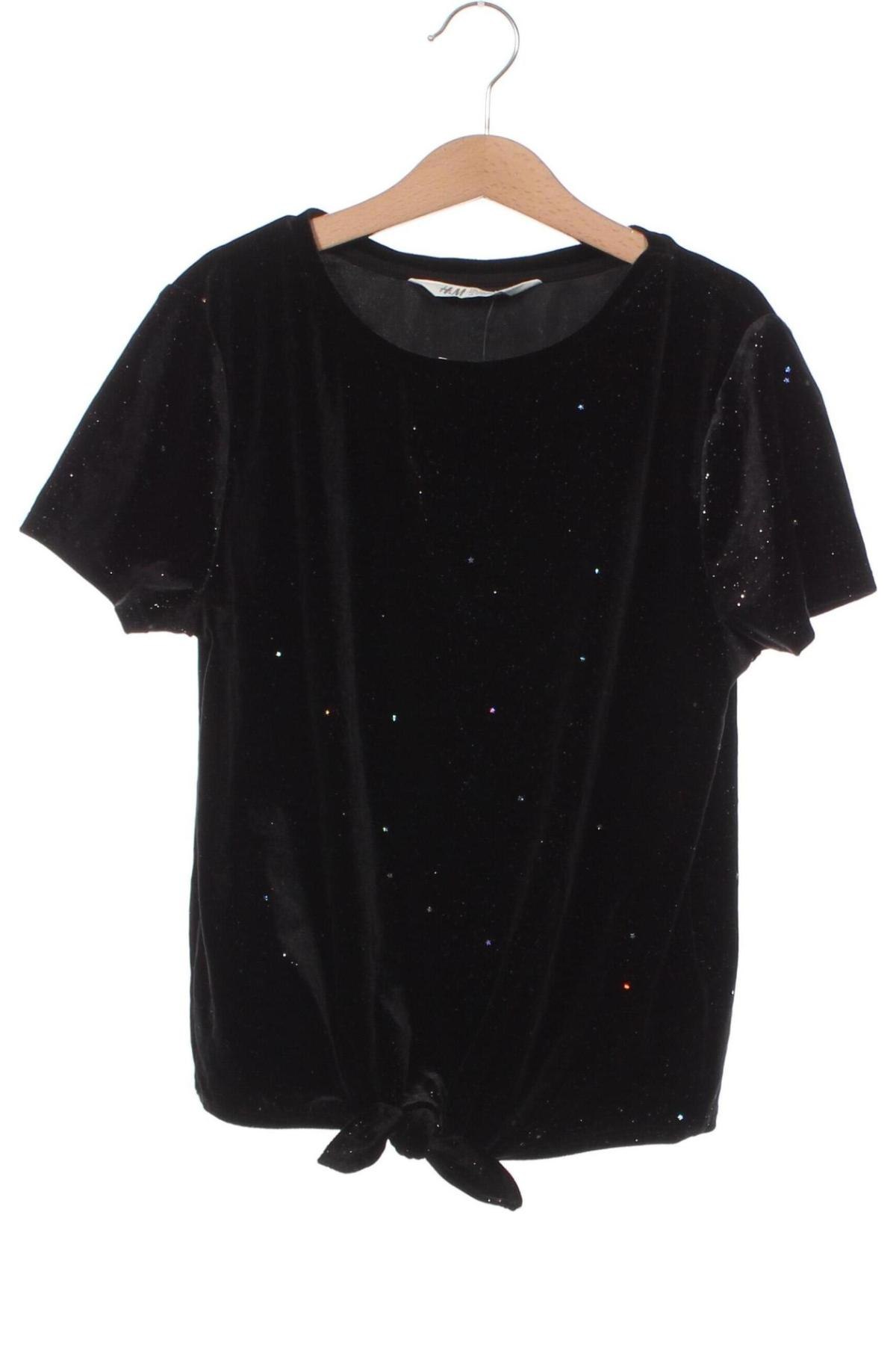 Kinder Shirt H&M, Größe 10-11y/ 146-152 cm, Farbe Schwarz, Preis € 16,70