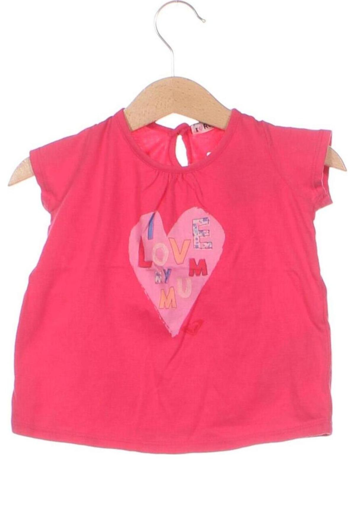 Dziecięca bluzka Roxy, Rozmiar 6-9m/ 68-74 cm, Kolor Różowy, Cena 25,75 zł