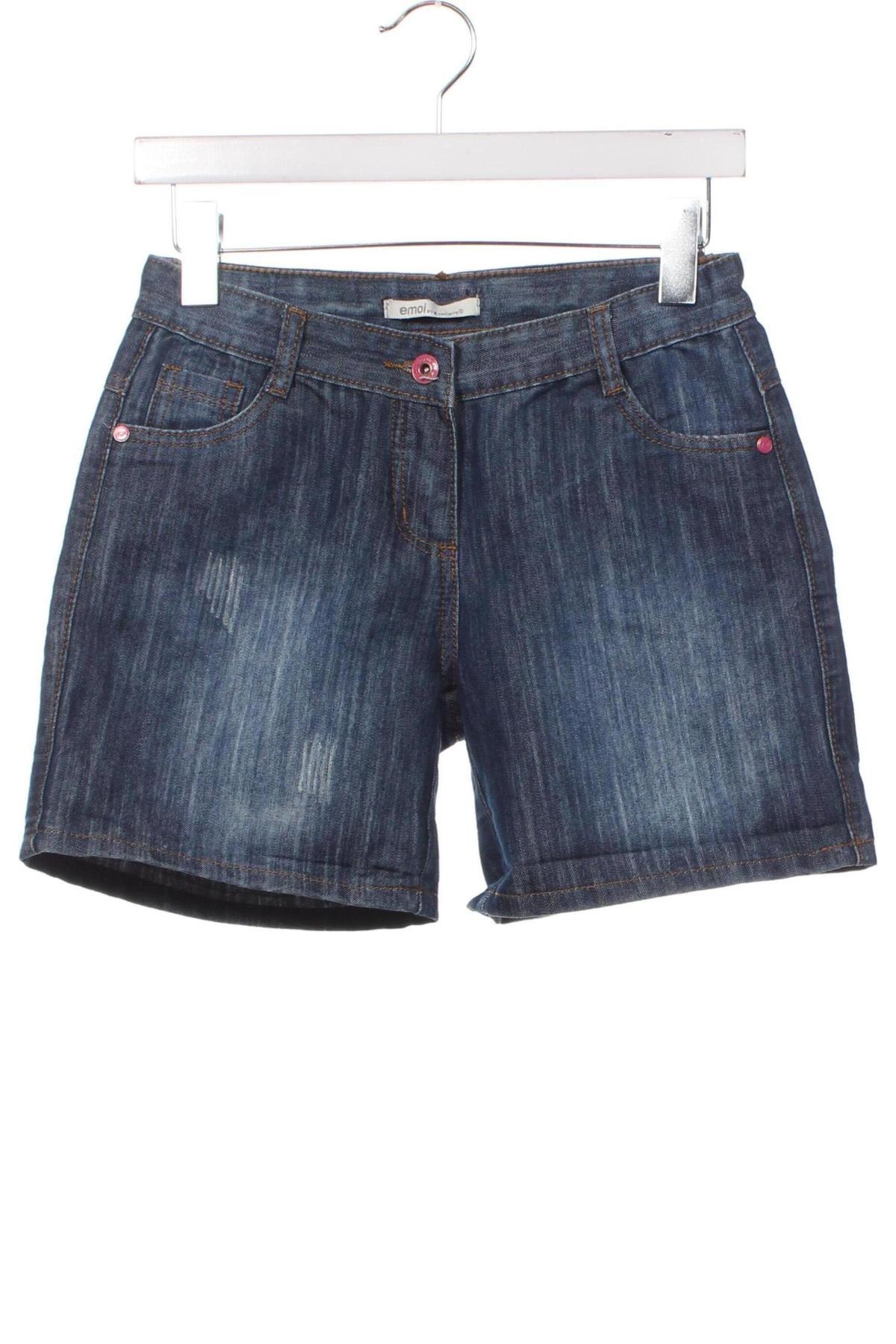 Pantaloni scurți pentru copii Emoi By Emonite, Mărime 13-14y/ 164-168 cm, Culoare Albastru, Preț 115,13 Lei