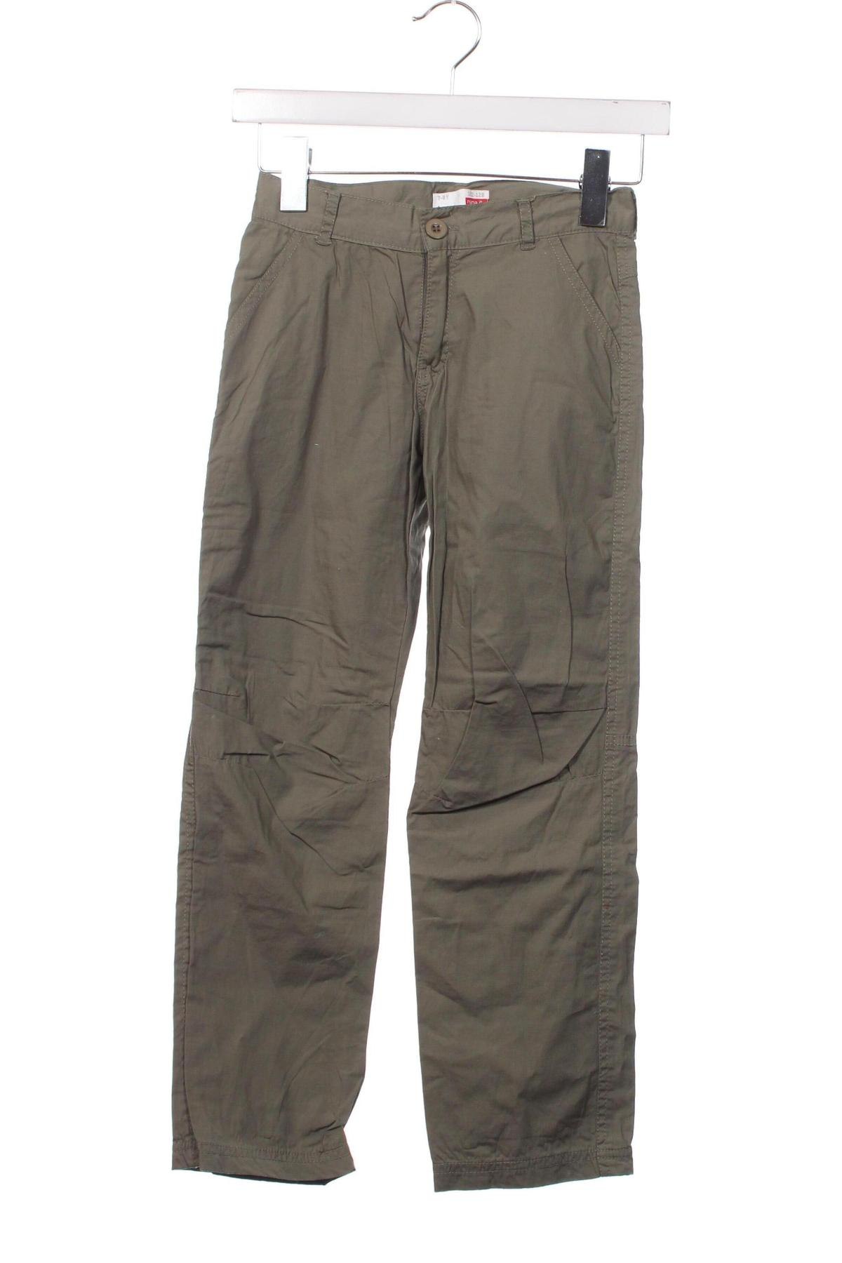 Детски панталон Name It, Размер 6-7y/ 122-128 см, Цвят Зелен, Цена 23,45 лв.