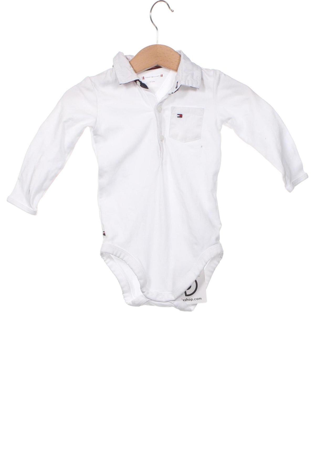 Παιδικό κορμάκι Tommy Hilfiger, Μέγεθος 9-12m/ 74-80 εκ., Χρώμα Λευκό, Τιμή 19,49 €