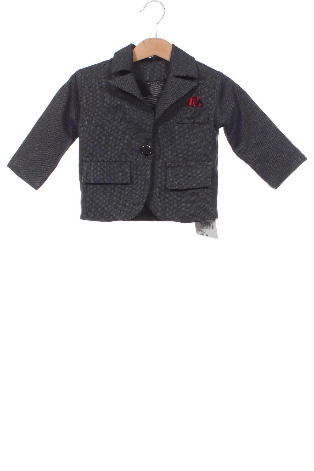 Παιδικό σακάκι, Μέγεθος 9-12m/ 74-80 εκ., Χρώμα Γκρί, Τιμή 3,03 €