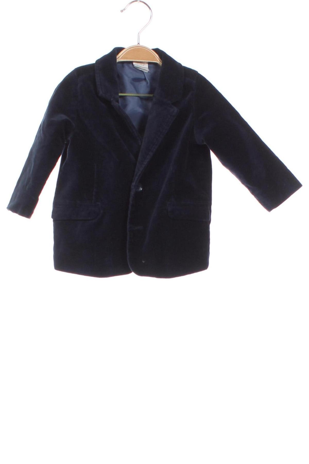 Dětské sako  H&M, Velikost 3-6m/ 62-68 cm, Barva Modrá, Cena  208,00 Kč