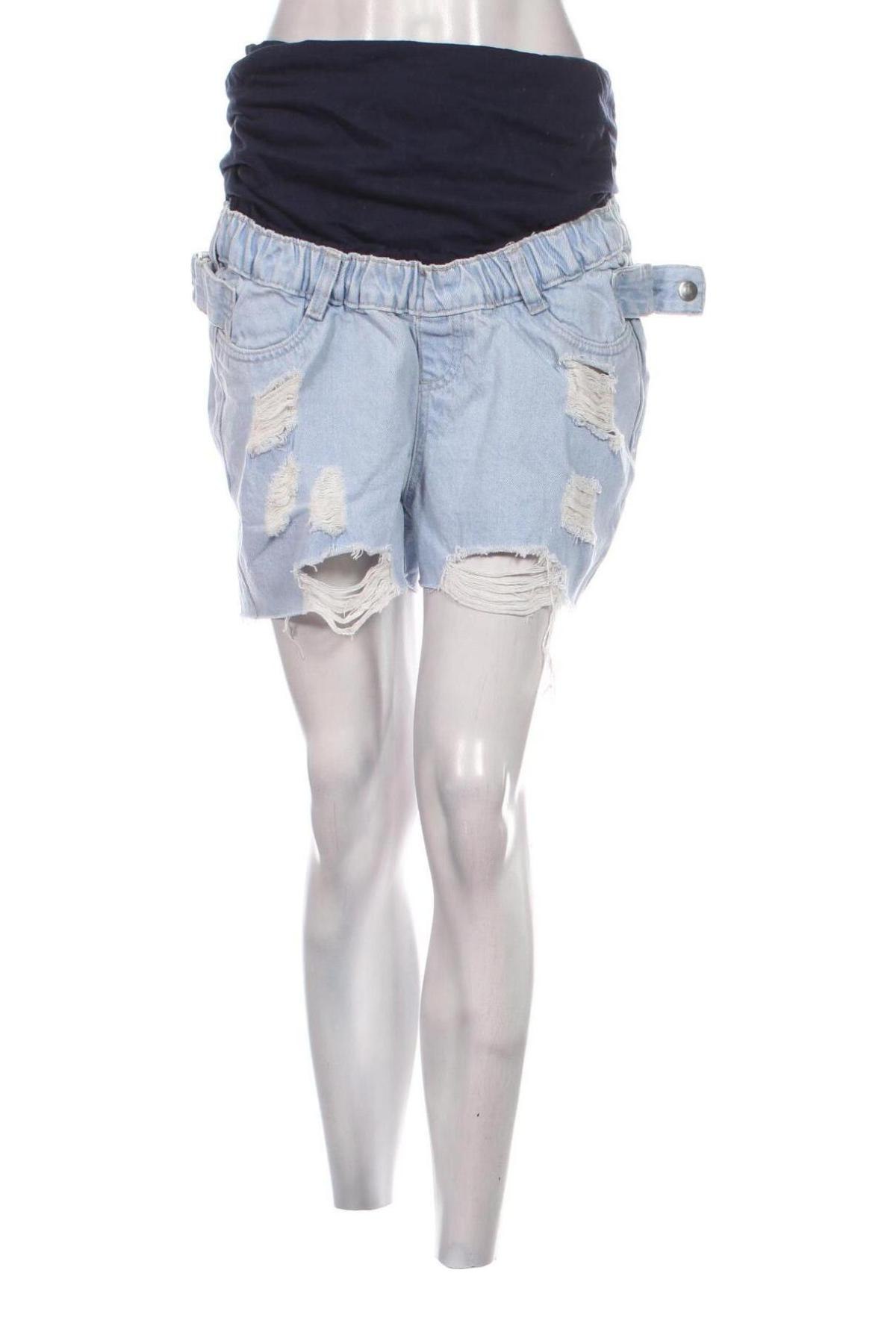 Shorts für Schwangere Urban Bliss, Größe M, Farbe Blau, Preis 3,68 €