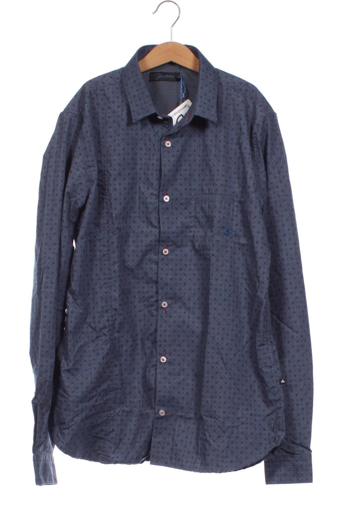 Ανδρικό πουκάμισο, Μέγεθος S, Χρώμα Μπλέ, Τιμή 4,74 €