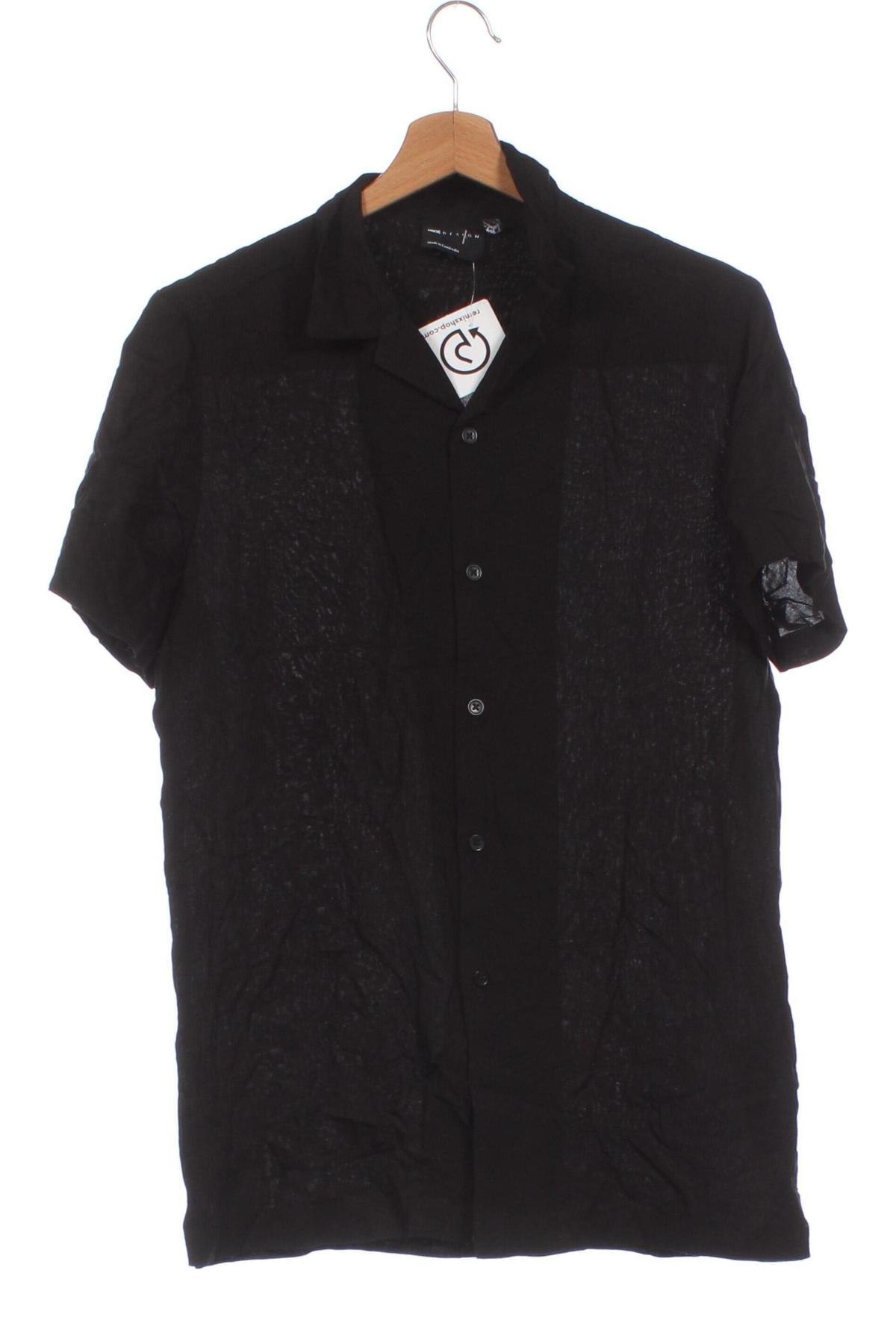 Pánska košeľa  ASOS, Veľkosť XS, Farba Čierna, Cena  37,11 €