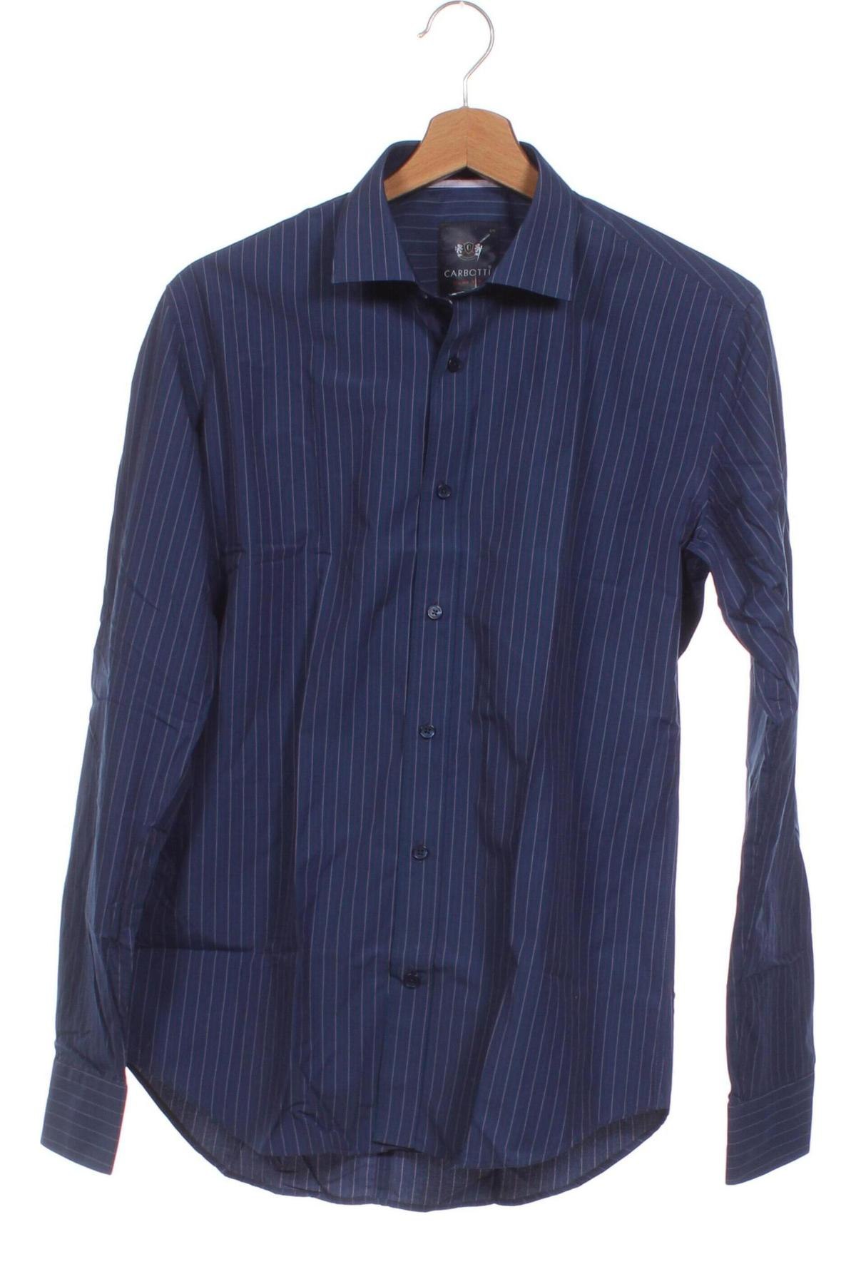 Pánská košile  CARBOTTI, Velikost S, Barva Modrá, Cena  571,00 Kč
