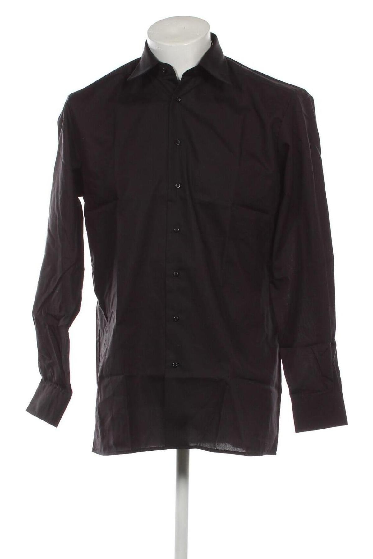 Ανδρικό πουκάμισο Nobel League, Μέγεθος M, Χρώμα Μαύρο, Τιμή 10,91 €
