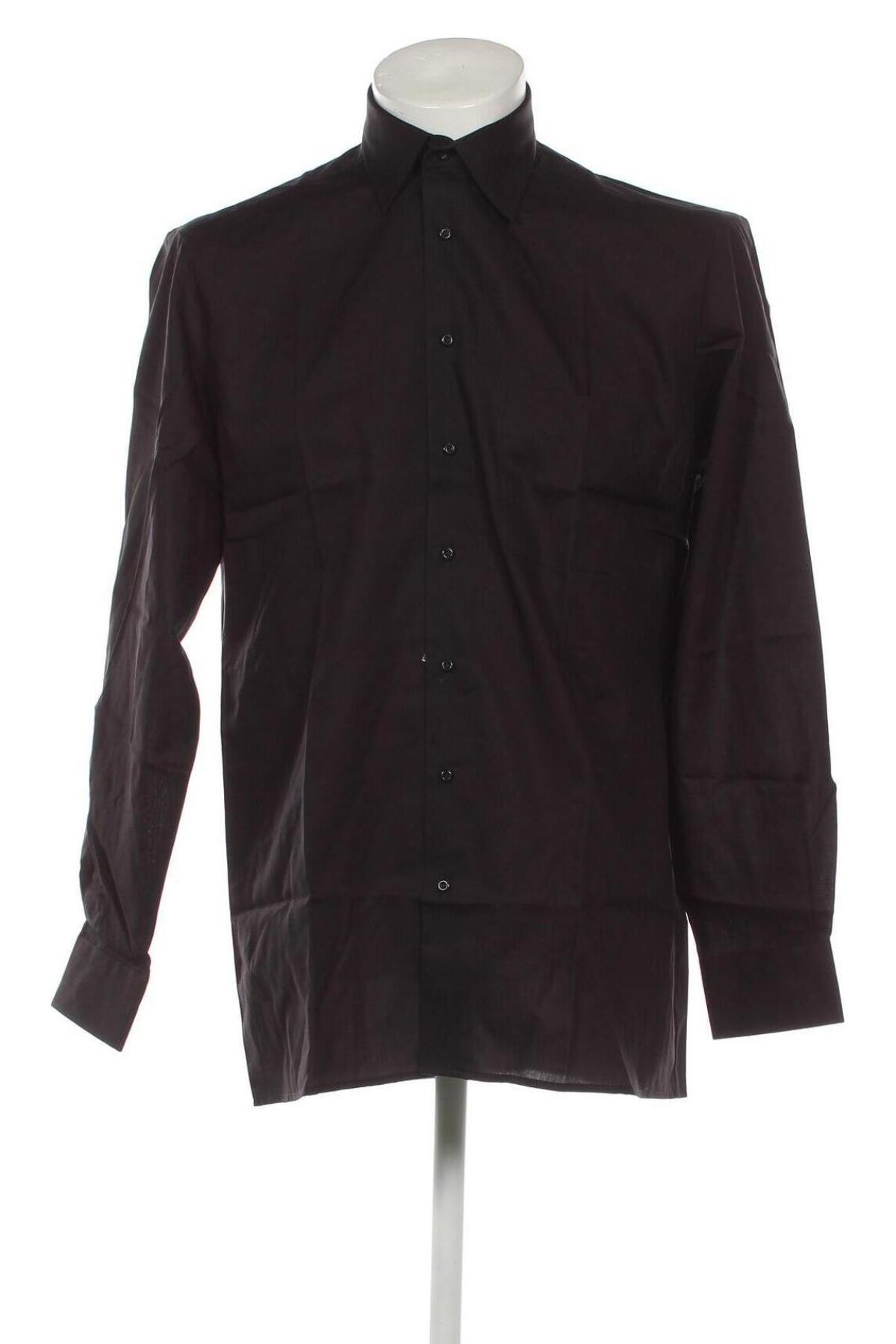 Ανδρικό πουκάμισο Nobel League, Μέγεθος M, Χρώμα Μαύρο, Τιμή 12,57 €