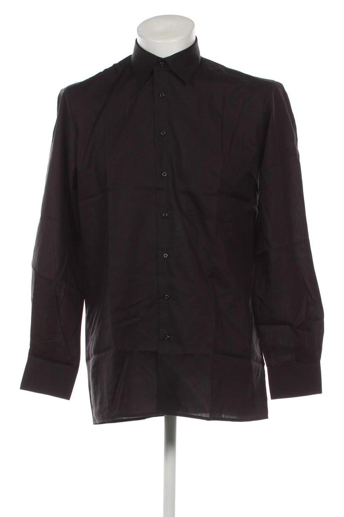 Ανδρικό πουκάμισο Nobel League, Μέγεθος M, Χρώμα Μαύρο, Τιμή 12,57 €