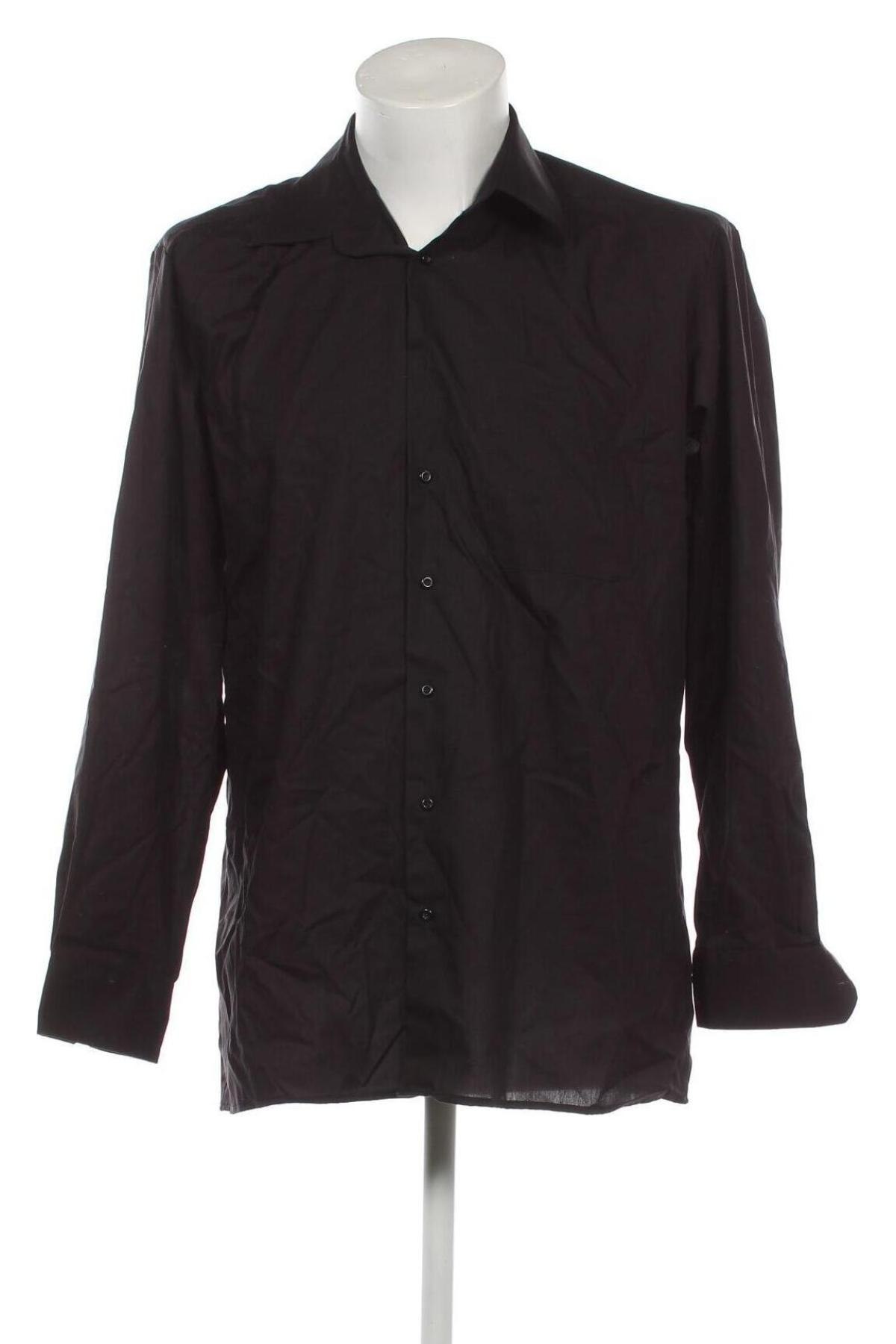 Ανδρικό πουκάμισο Nobel League, Μέγεθος L, Χρώμα Μαύρο, Τιμή 23,71 €