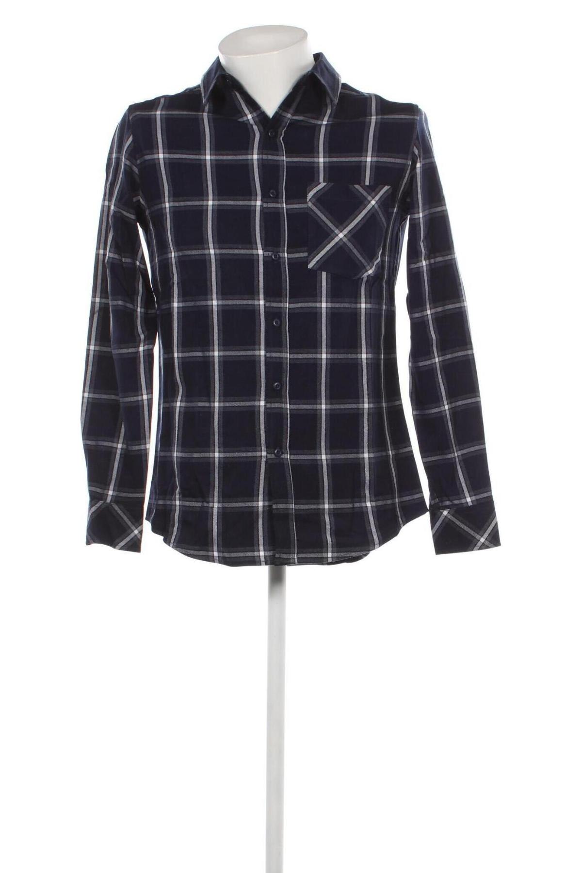 Ανδρικό πουκάμισο Urban Classics, Μέγεθος S, Χρώμα Μπλέ, Τιμή 5,61 €