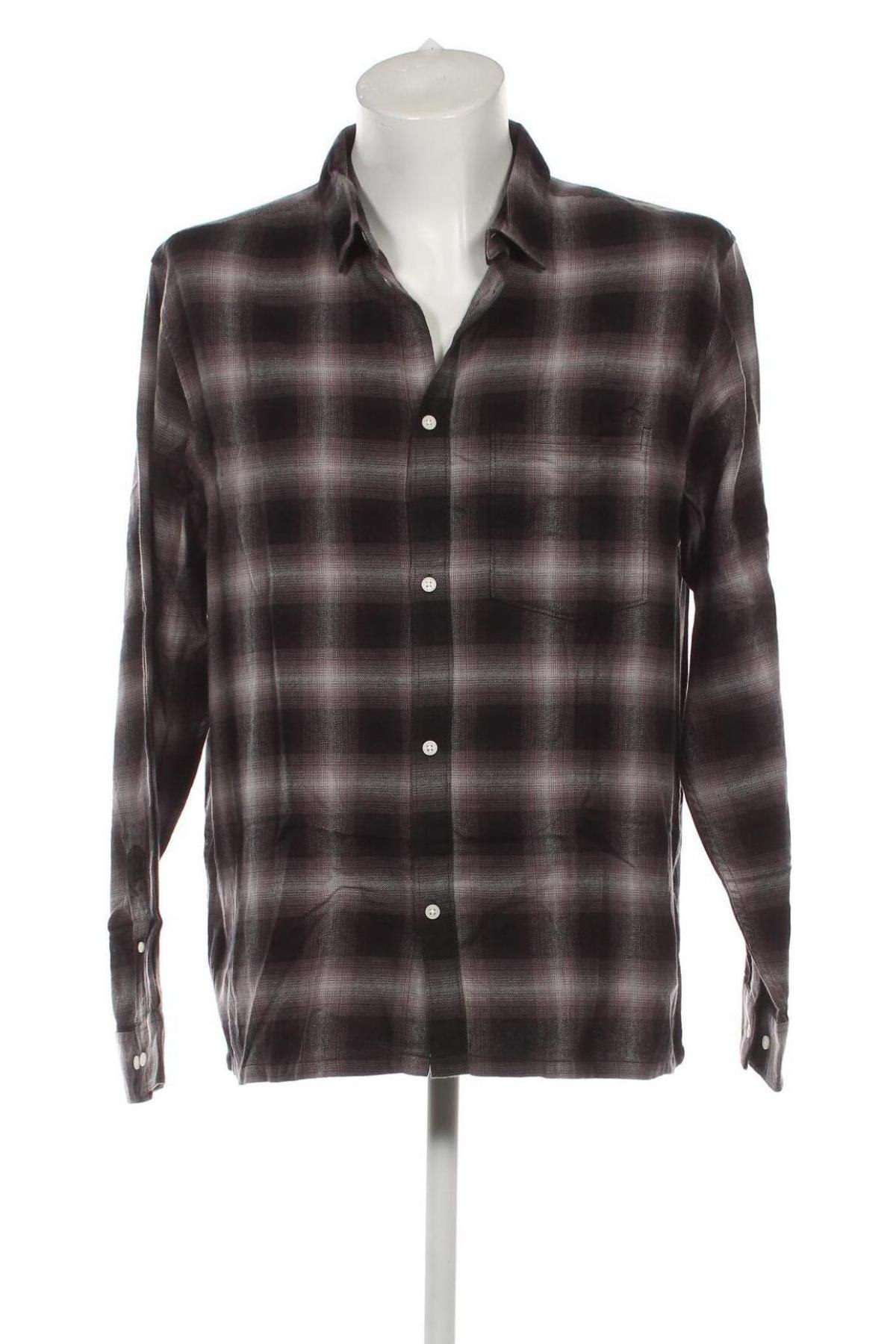 Мъжка риза Weekday, Размер L, Цвят Черен, Цена 15,75 лв.