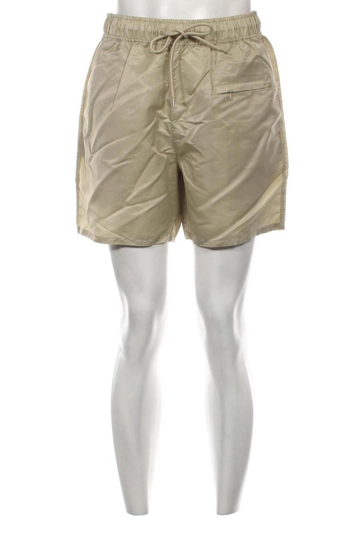 Ανδρικό κοντό παντελόνι Collusion, Μέγεθος M, Χρώμα  Μπέζ, Τιμή 5,77 €
