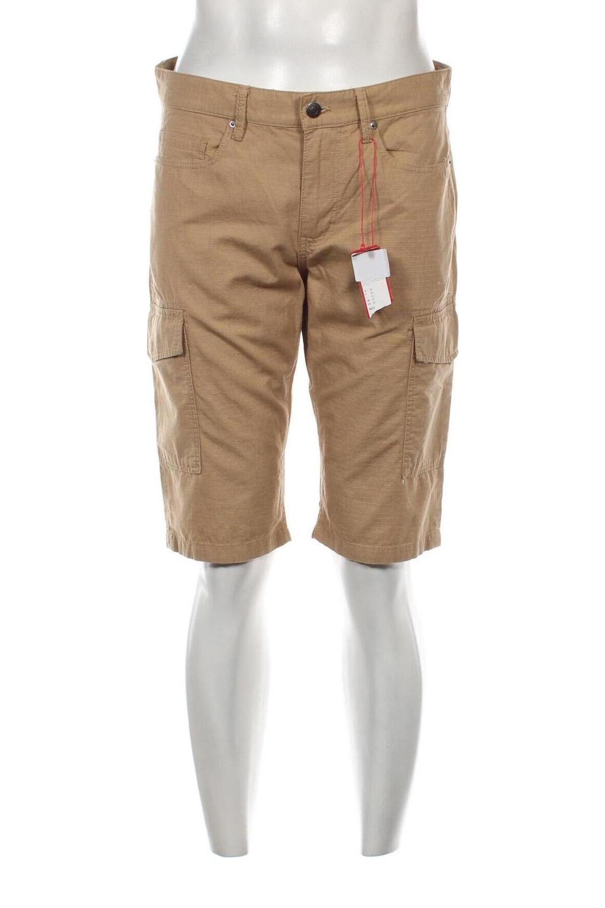Pantaloni scurți de bărbați S.Oliver, Mărime M, Culoare Bej, Preț 190,79 Lei