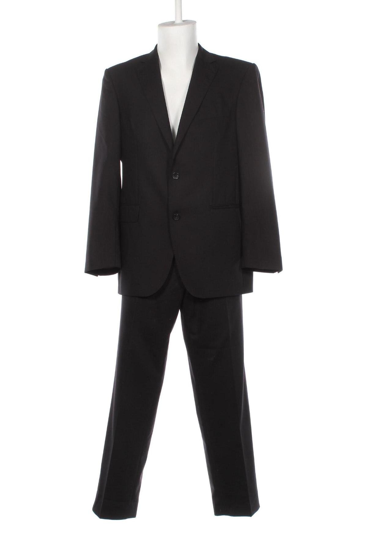 Мъжки костюм Carl Gross, Размер M, Цвят Черен, Цена 97,00 лв.