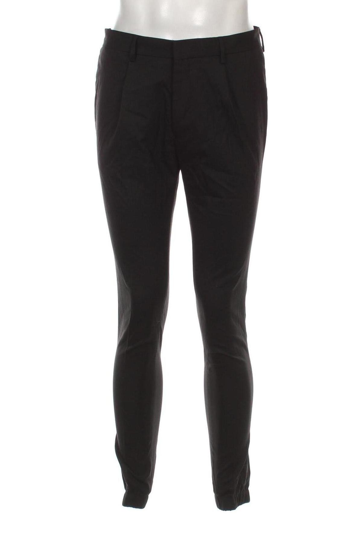 Pantaloni de bărbați ASOS, Mărime M, Culoare Negru, Preț 34,34 Lei