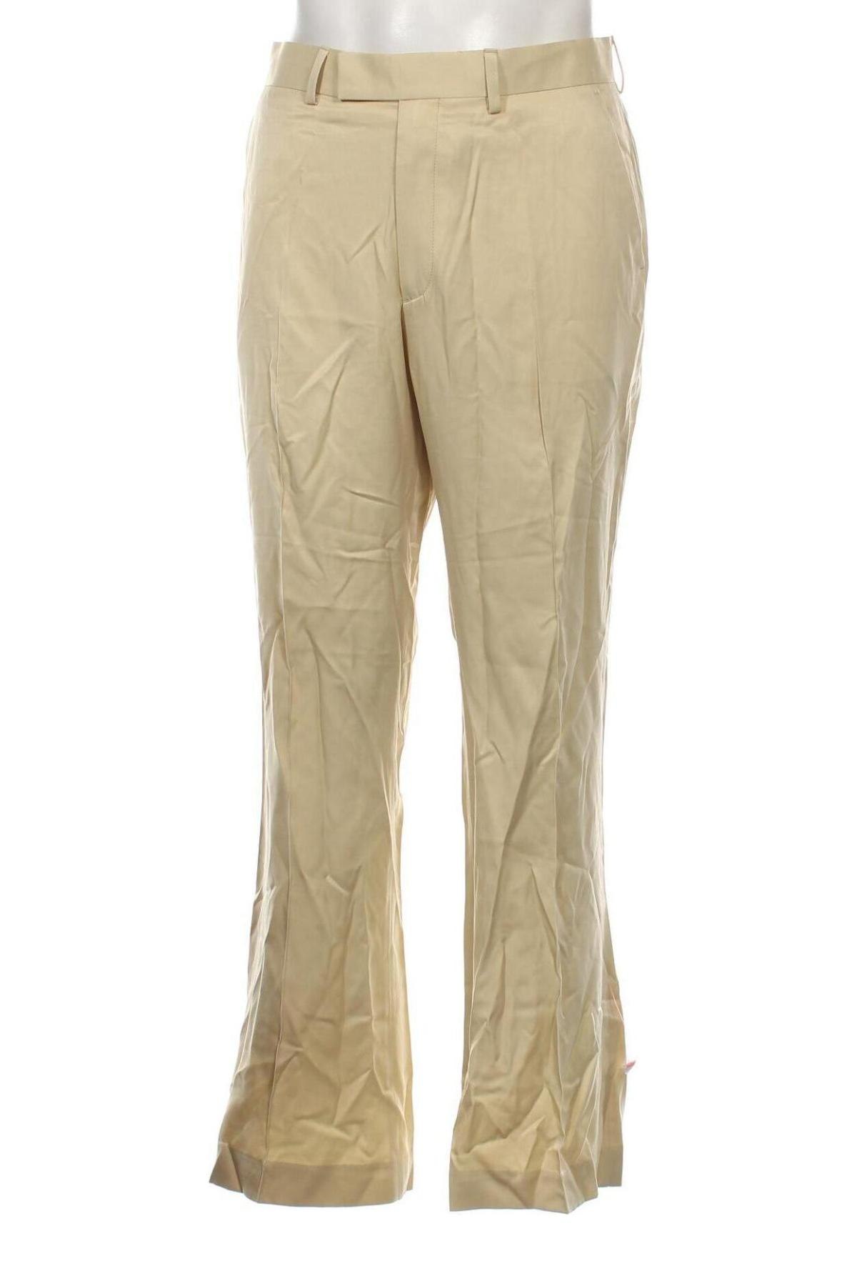 Мъжки панталон ASOS, Размер L, Цвят Бежов, Цена 9,57 лв.