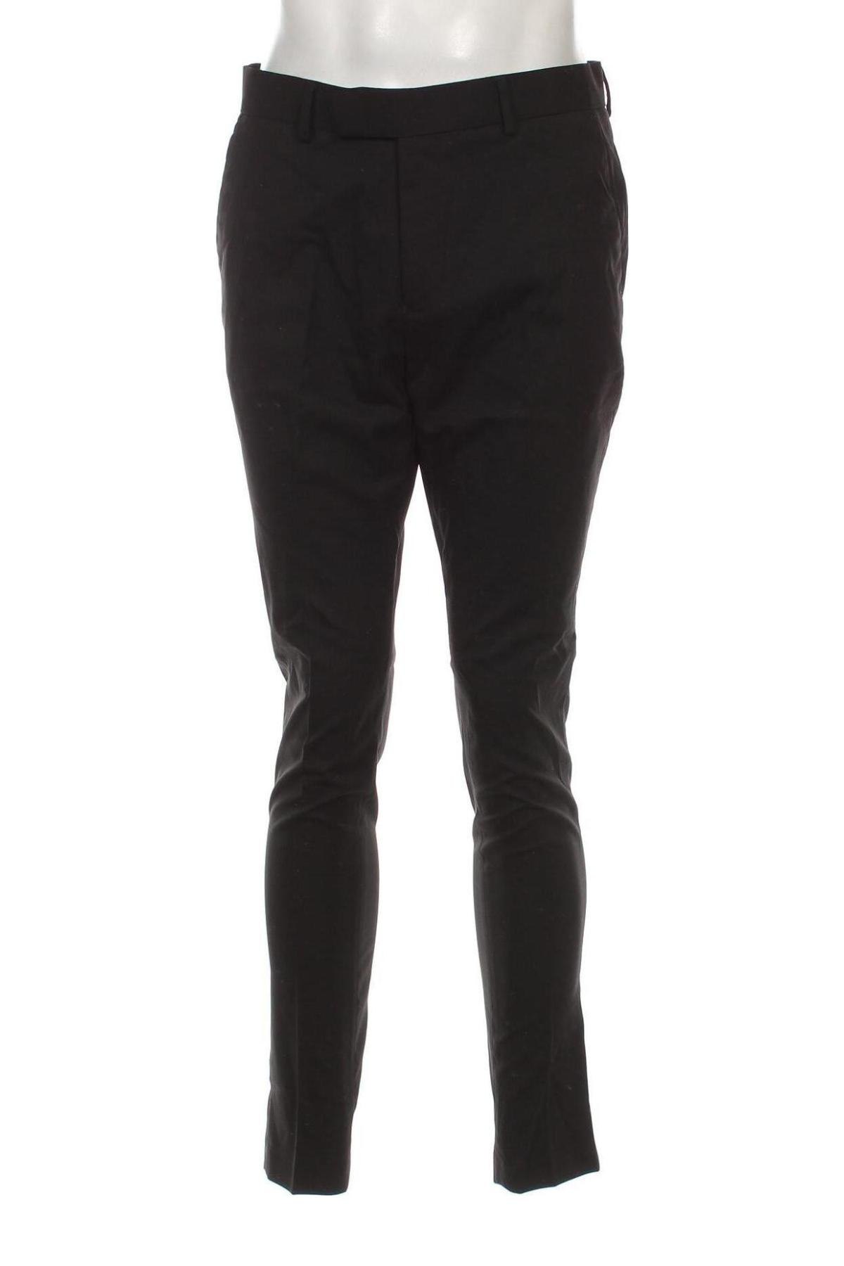 Pantaloni de bărbați ASOS, Mărime M, Culoare Negru, Preț 22,89 Lei