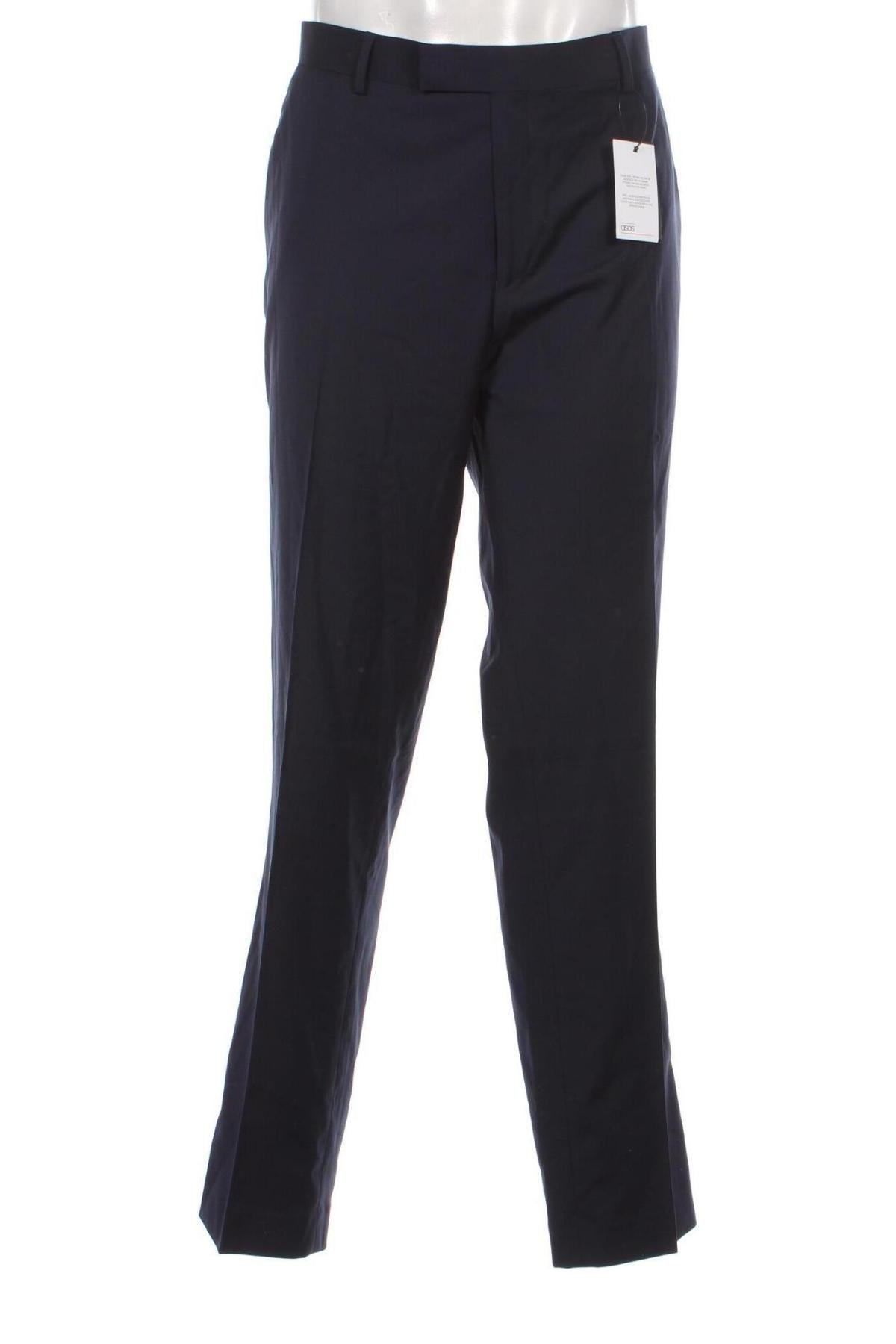 Ανδρικό παντελόνι ASOS, Μέγεθος XXL, Χρώμα Μπλέ, Τιμή 9,87 €