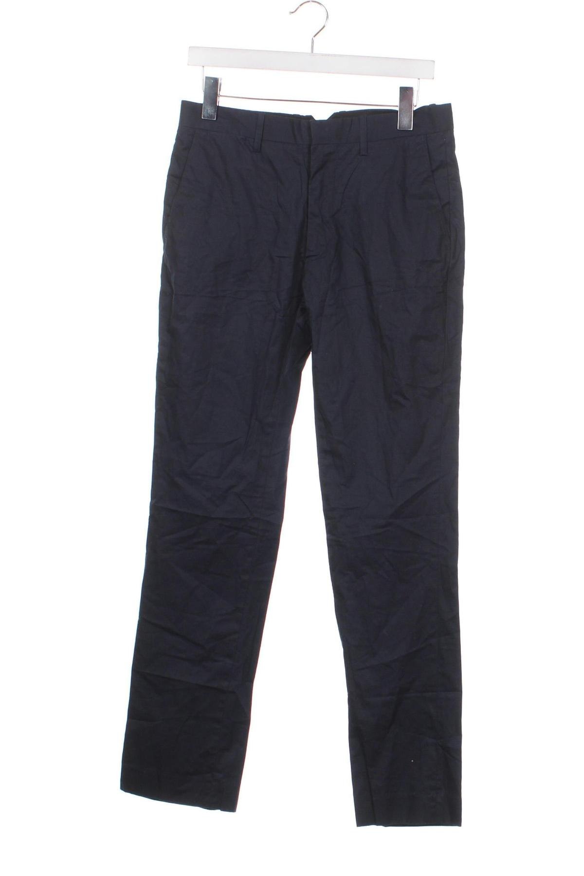 Pantaloni de bărbați H&M, Mărime M, Culoare Albastru, Preț 16,22 Lei