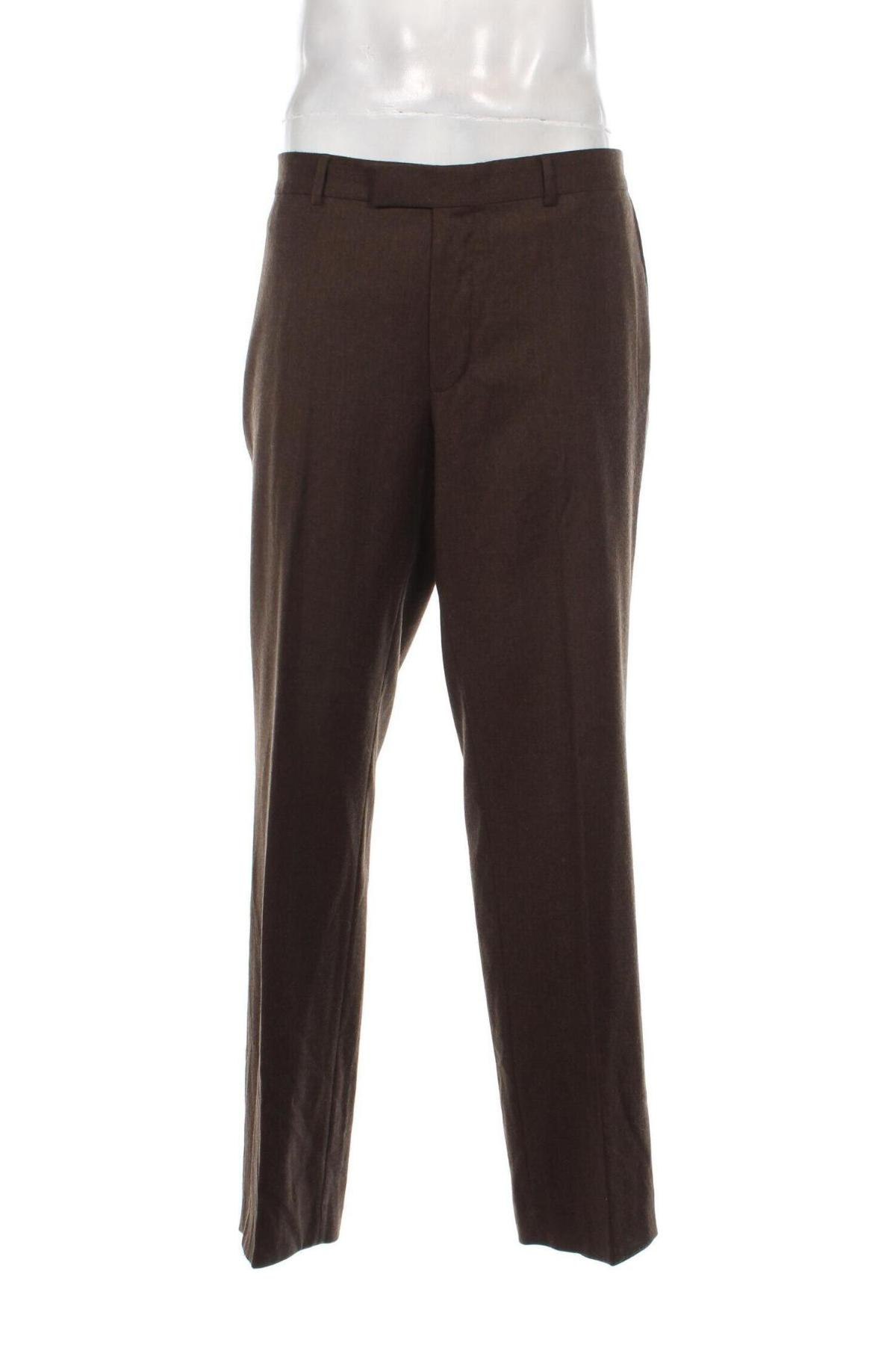 Pantaloni de bărbați Hugo Boss, Mărime L, Culoare Maro, Preț 322,37 Lei