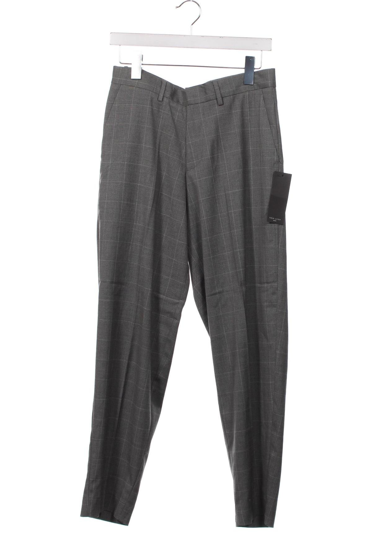 Pantaloni de bărbați New Look, Mărime S, Culoare Gri, Preț 28,75 Lei