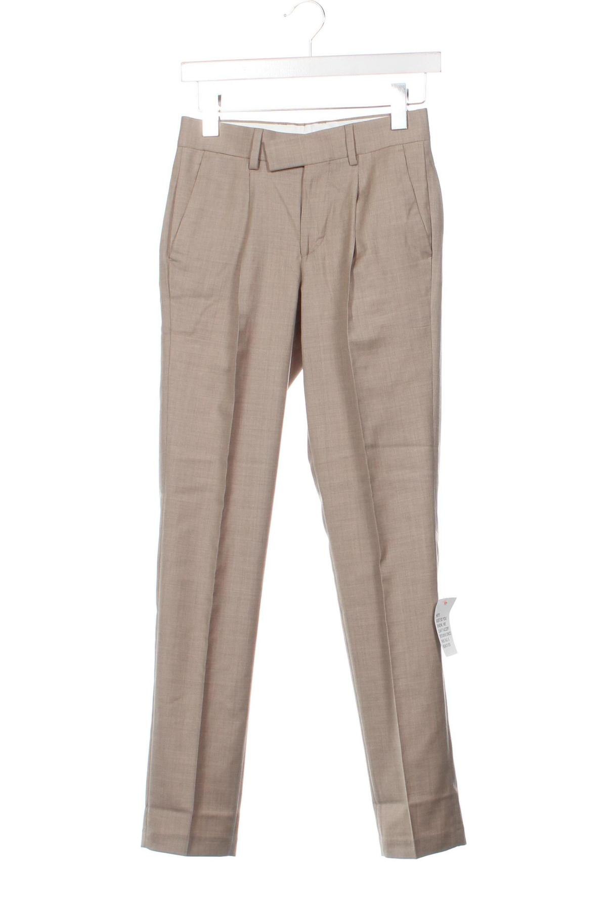 Pantaloni de bărbați Noak, Mărime XS, Culoare Bej, Preț 286,18 Lei