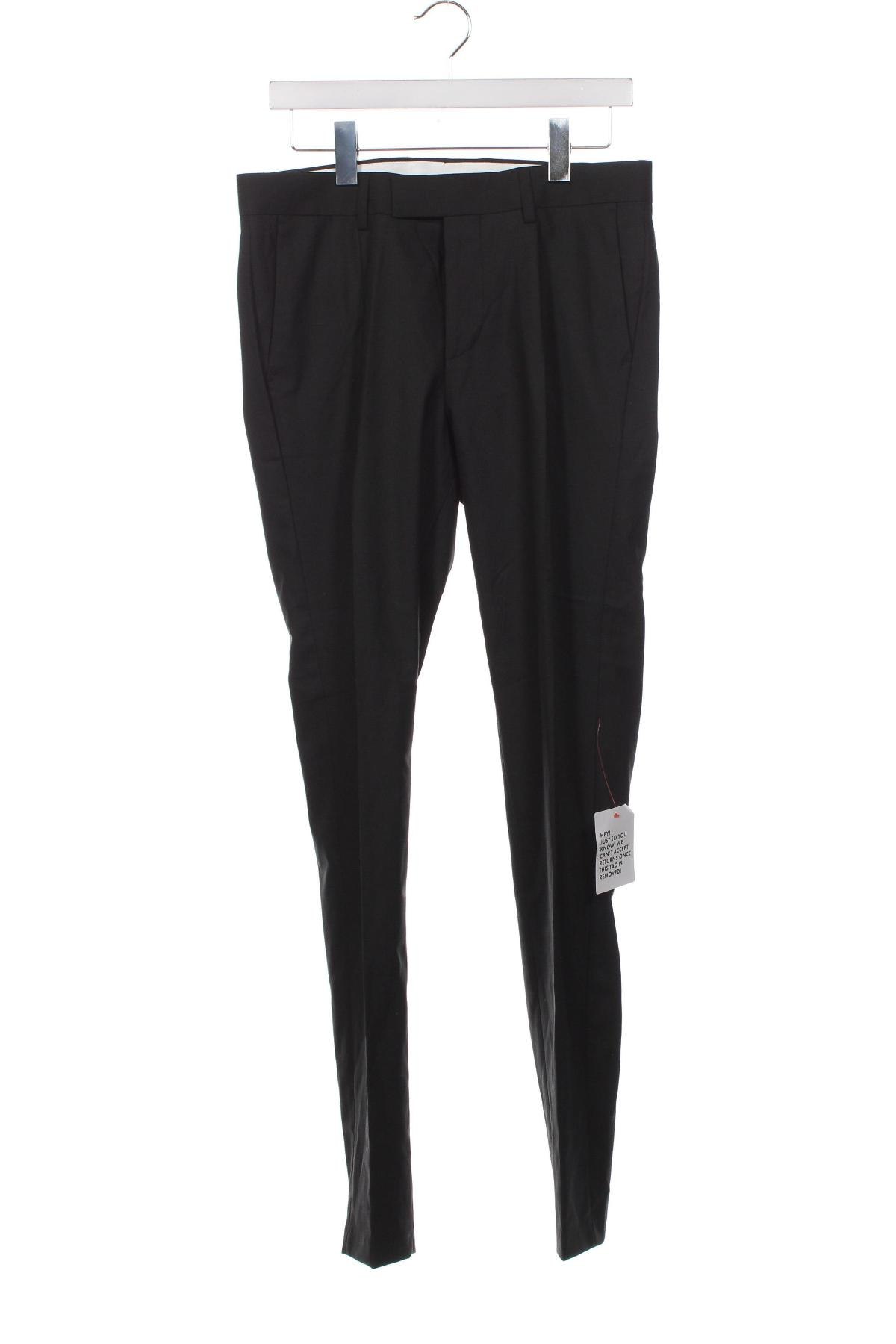Мъжки панталон Noak, Размер M, Цвят Черен, Цена 12,18 лв.