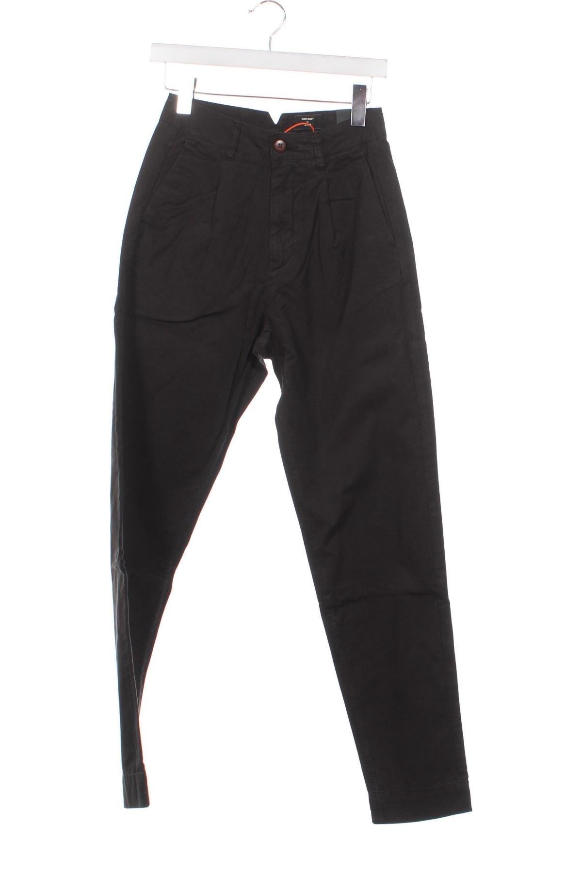 Pánské kalhoty  Superdry, Velikost XS, Barva Černá, Cena  256,00 Kč