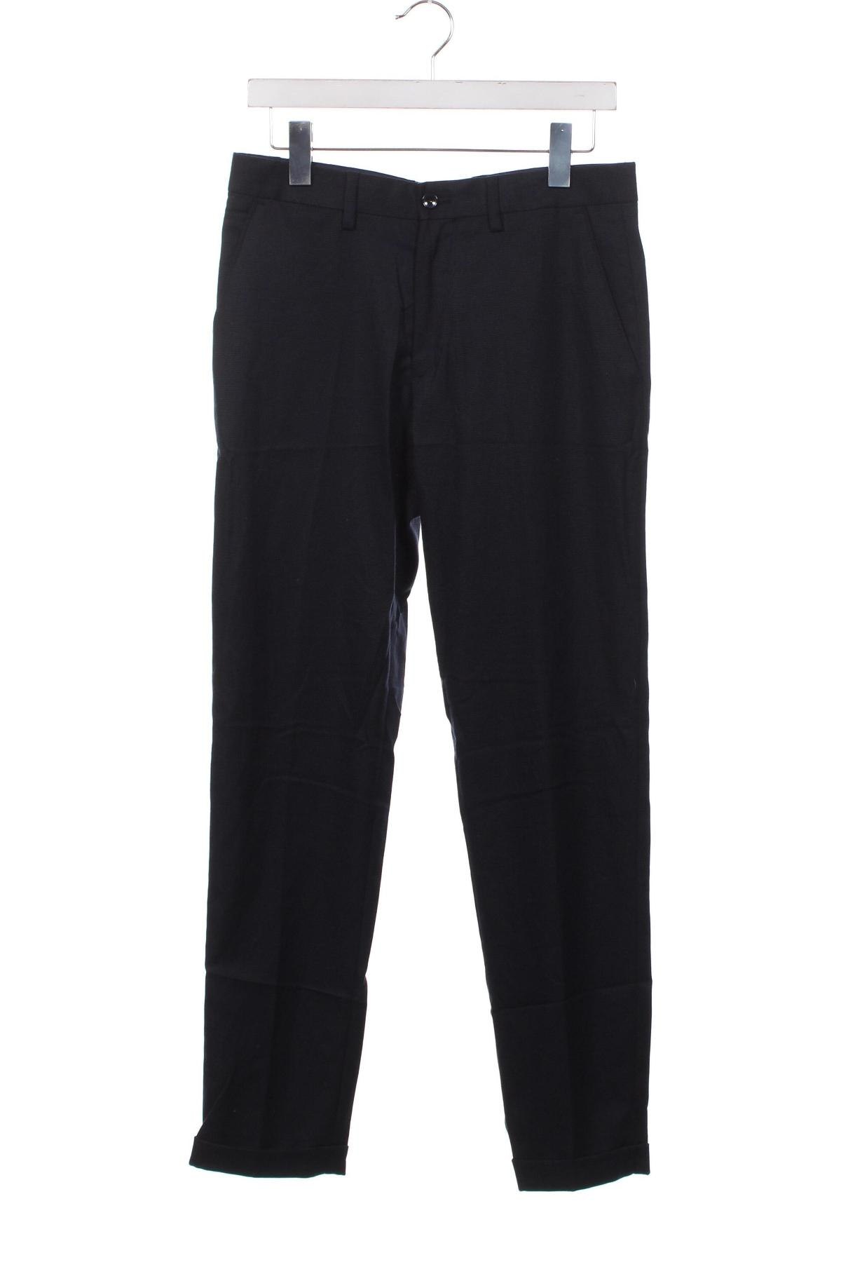 Мъжки панталон Zara, Размер S, Цвят Син, Цена 6,20 лв.