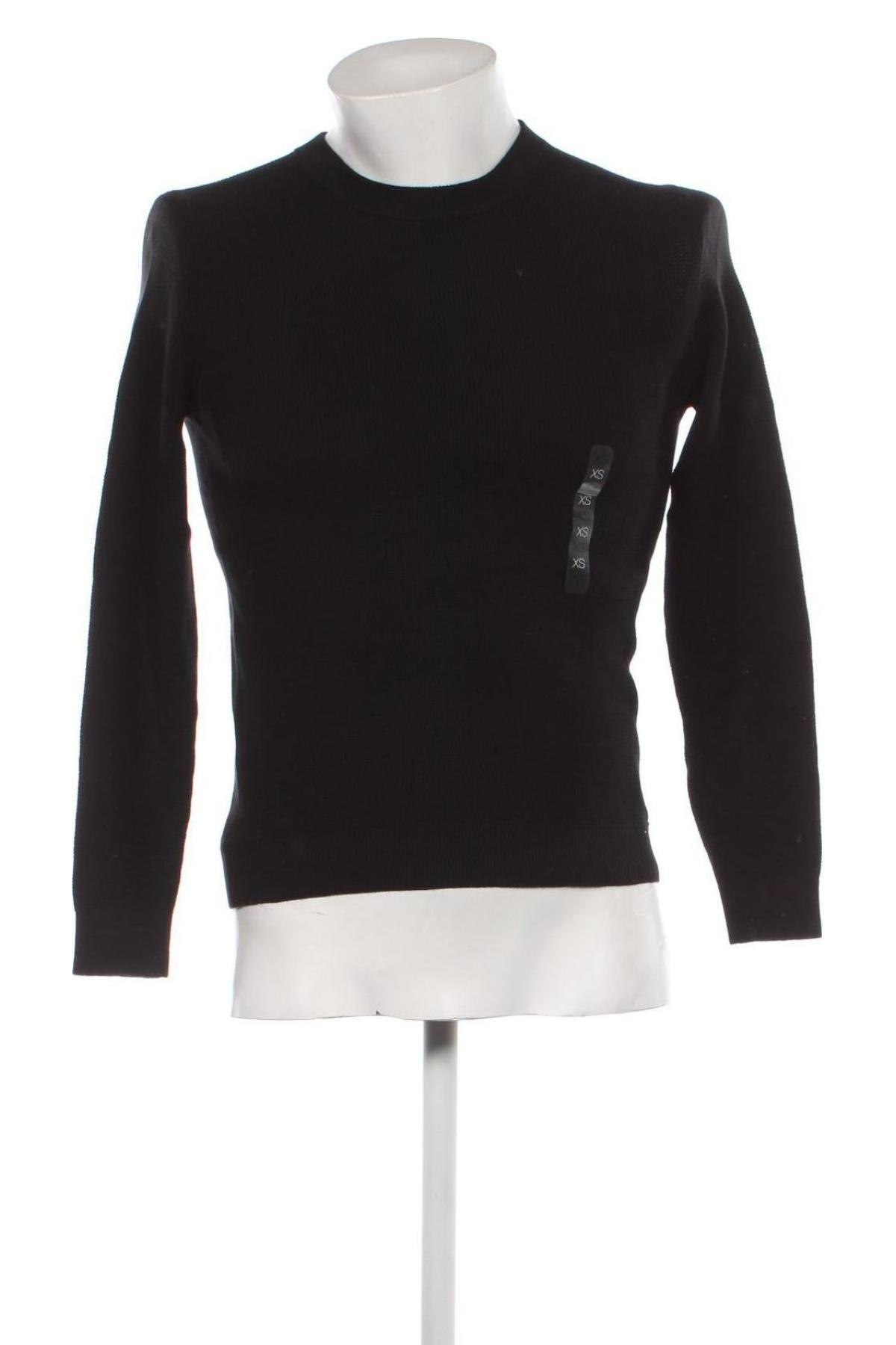 Мъжки пуловер Celio, Размер XS, Цвят Черен, Цена 46,00 лв.